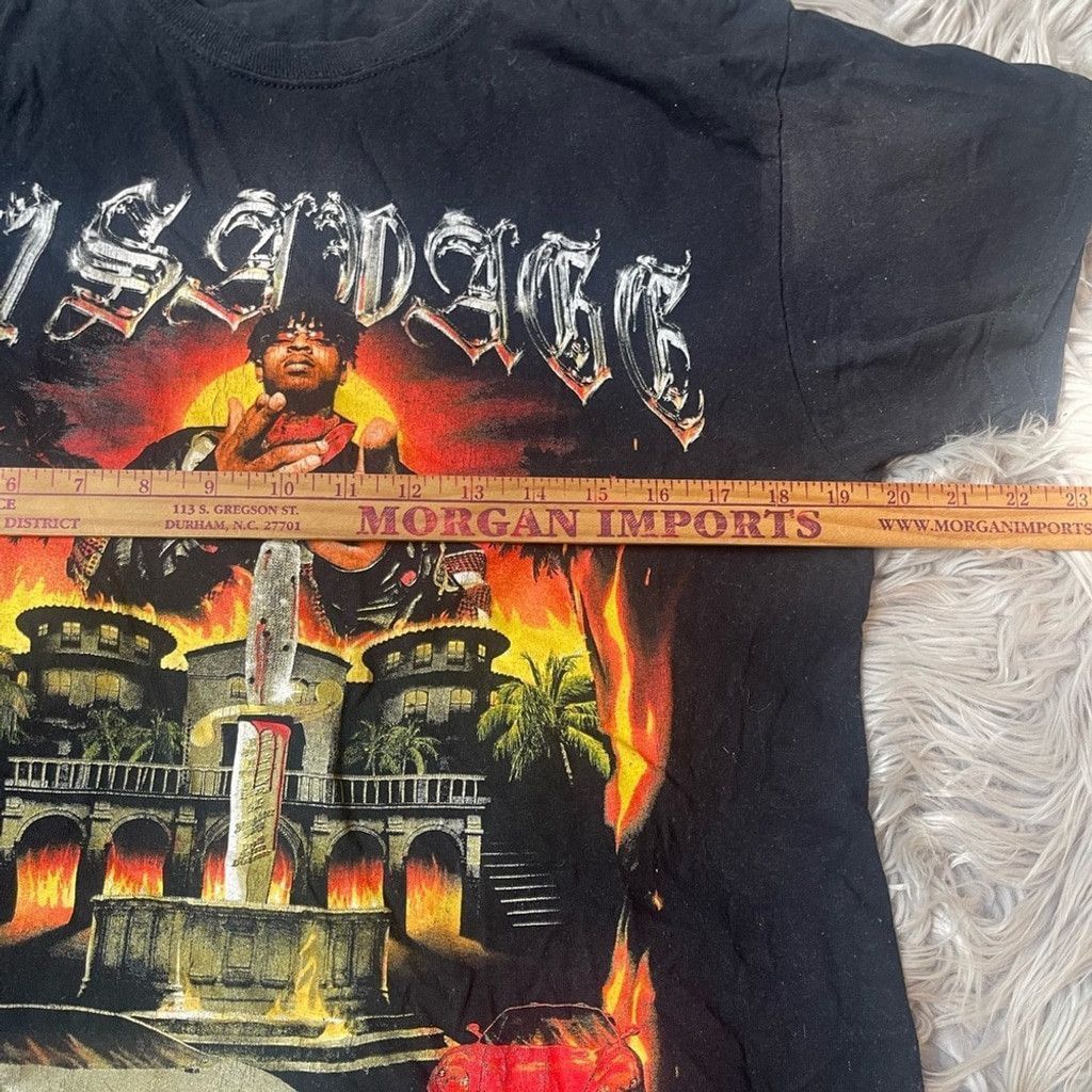 The Unbranded Brand 21 savage Graphic album cover size M shirt Size US M / EU 48-50 / 2 - 5 Thumbnail