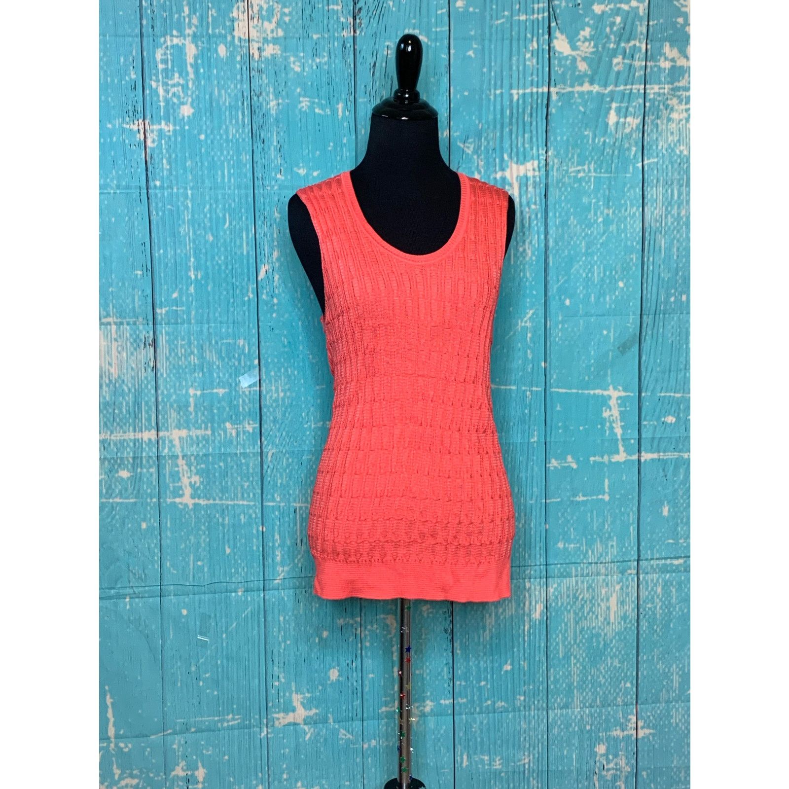 Missoni Missoni Melon Pink knit tank top size Medium Size M / US 6-8 / IT 42-44 - 6 Thumbnail