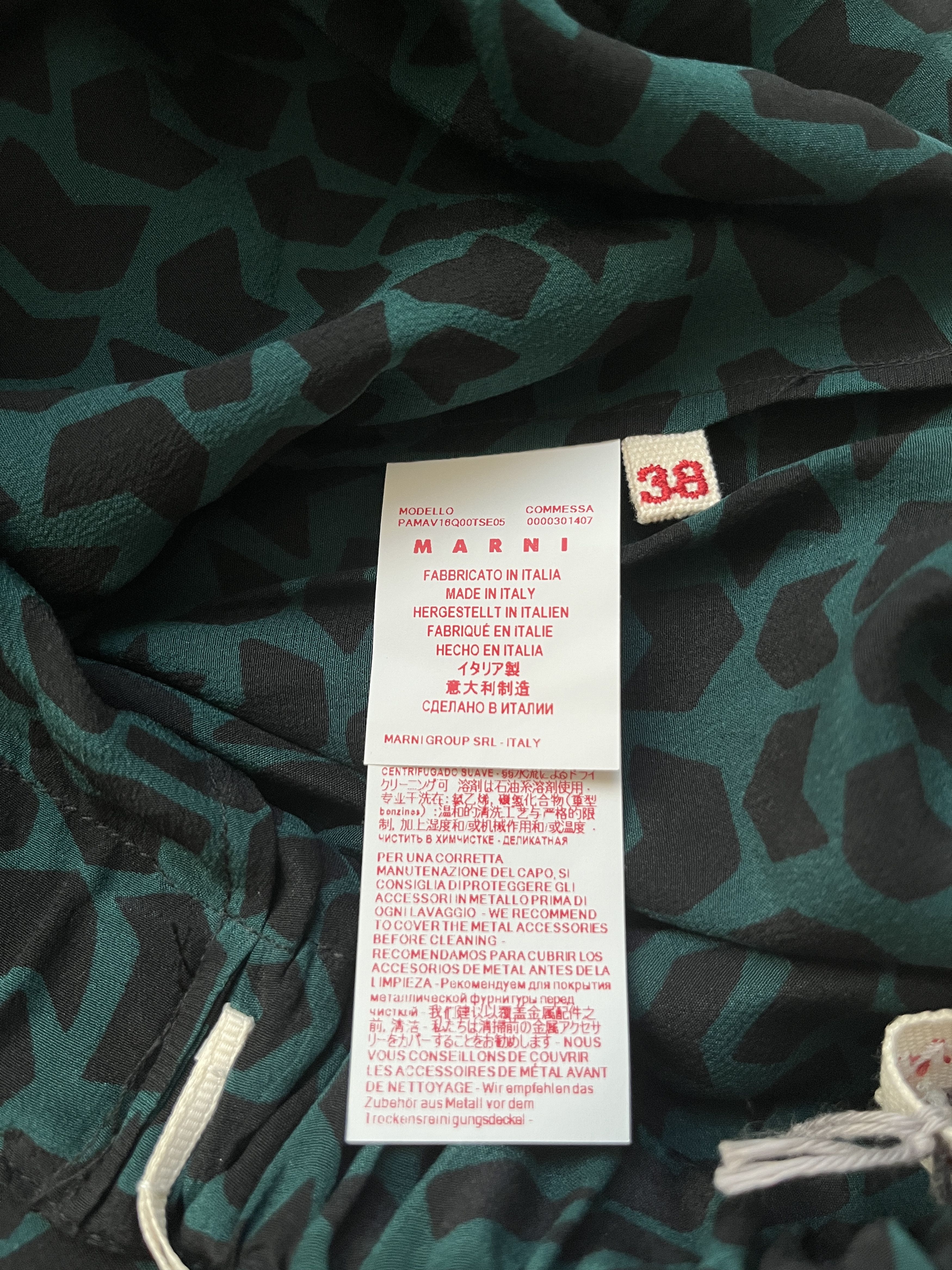 Marni ⚡️QUICK SALE⚡️Marni Silk Drawstring Waist Pants Trousers Size 28" / US 6 / IT 42 - 5 Thumbnail