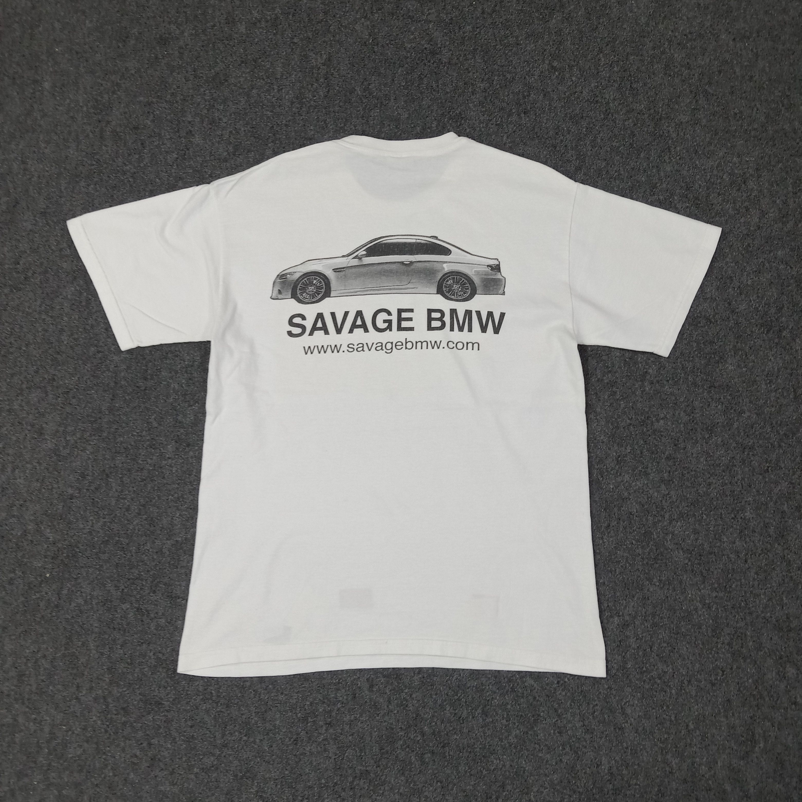 BMW Savage BMW Germany Automotive Company Tshirt C223N46 Size US M / EU 48-50 / 2 - 1 Thumbnail