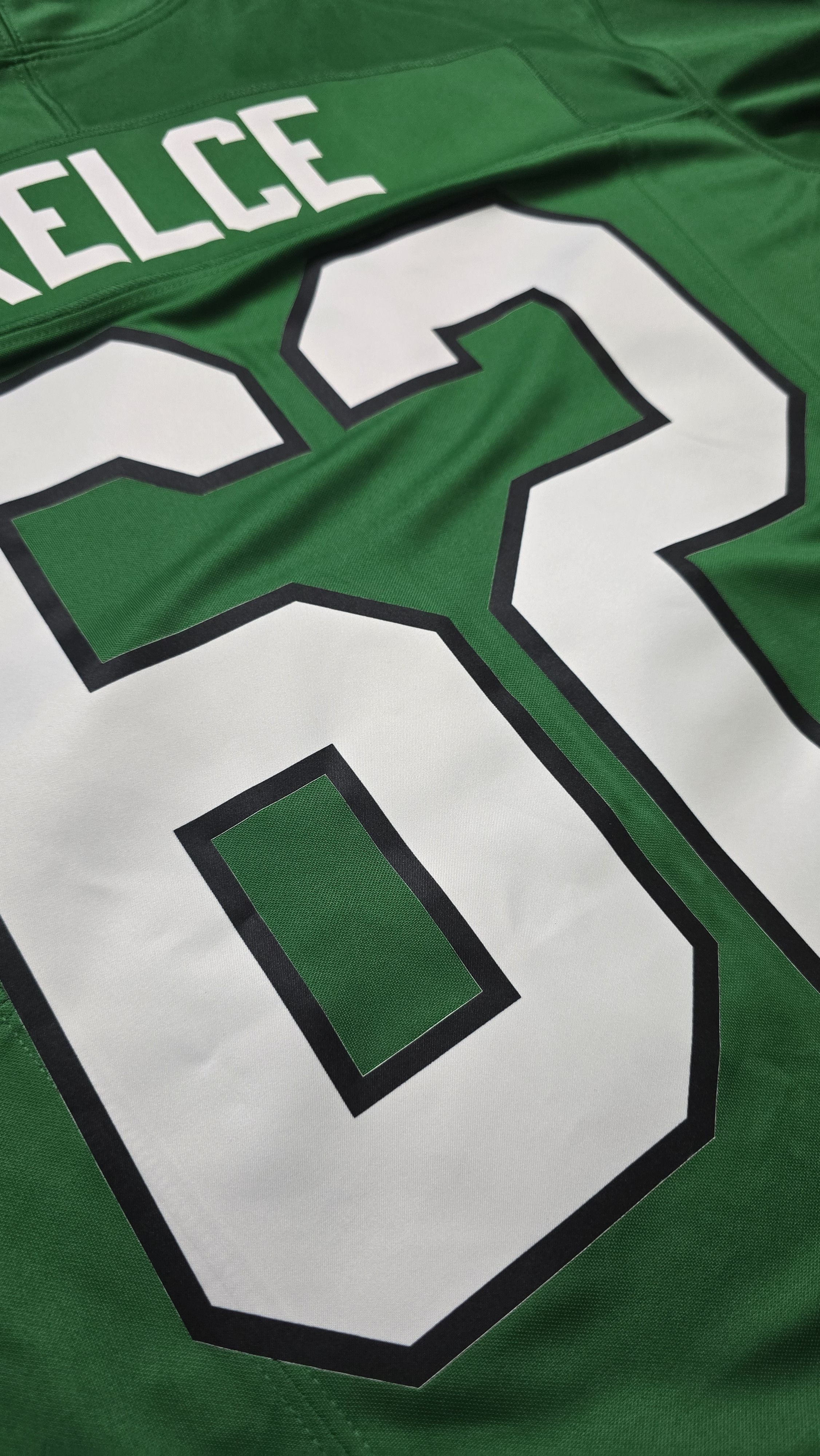 Nike Jason Kelce Philadelphia Eagles FUSE Limited Jersey Kelly Size US XL / EU 56 / 4 - 11 Thumbnail