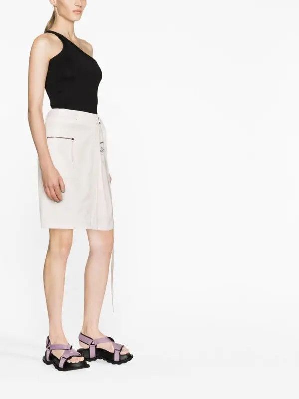 Fendi o1y0925 Mini Skirt in Light Pink Size 27" / US 4 / IT 40 - 2 Thumbnail