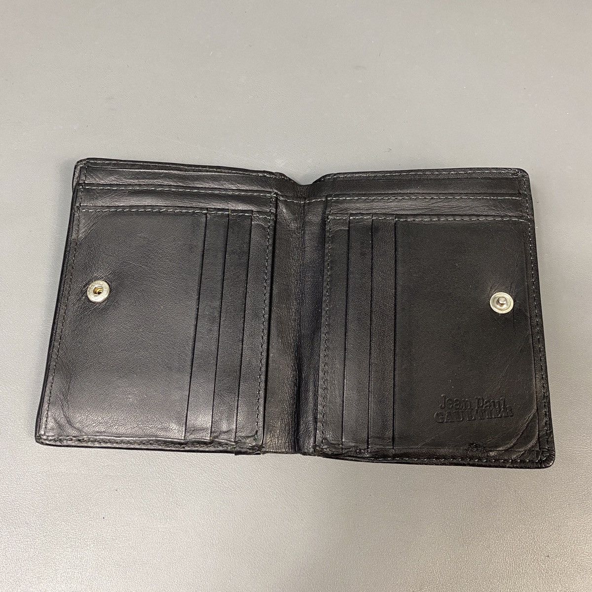 Jean Paul Gaultier Jean Paul Gautier Vintage Embossed Dragon Leather Wallet Size ONE SIZE - 4 Thumbnail