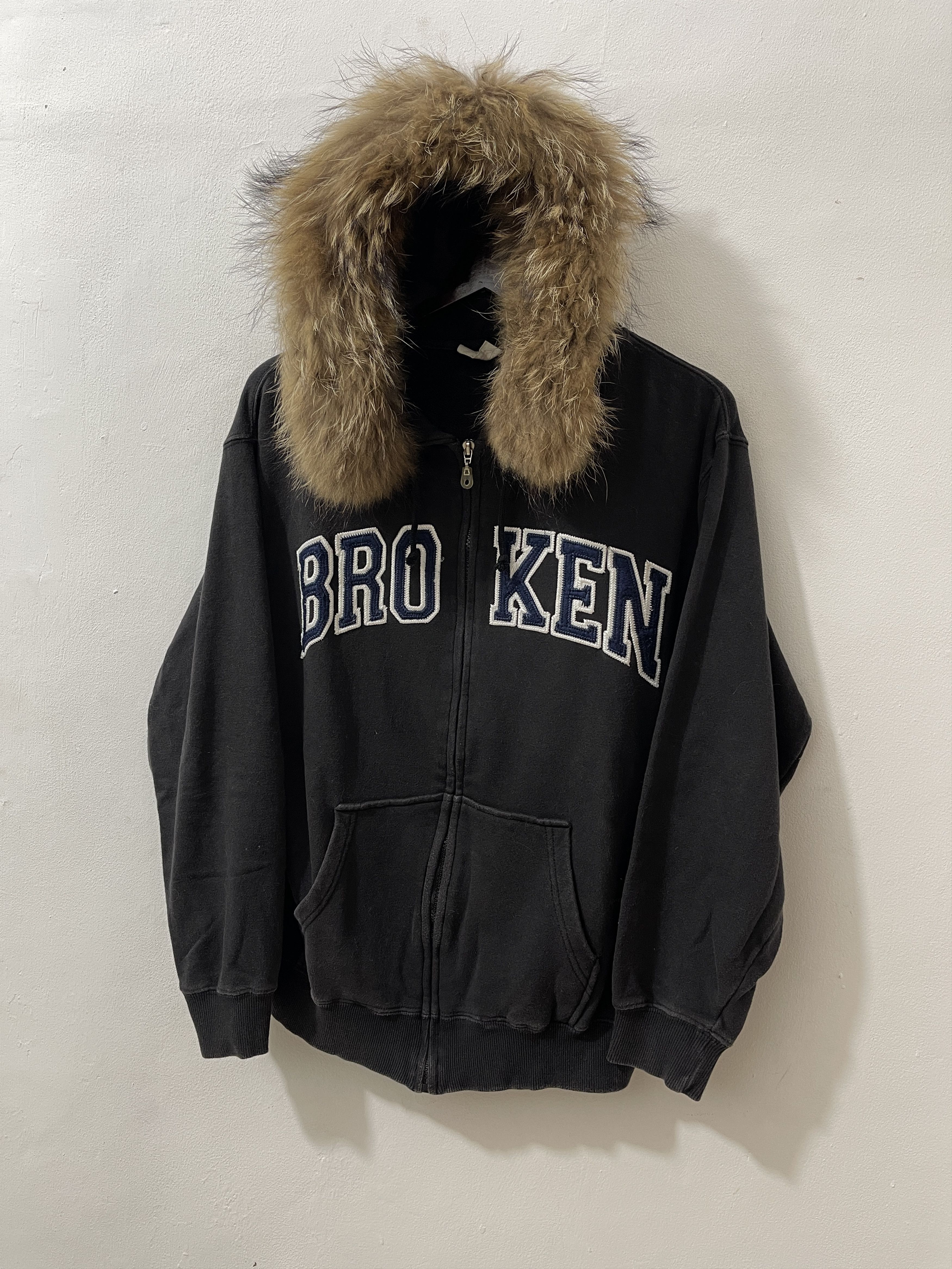 Japanese Brand Modern Label Broken Fur Opium Vkei Hoodie Size US M / EU 48-50 / 2 - 2 Thumbnail