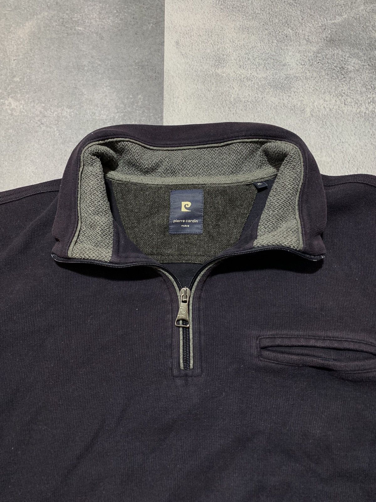 Pierre Cardin Vintage Y2K Pierre Cardin 1/4 zip old money corduroy sweater Size US M / EU 48-50 / 2 - 7 Thumbnail