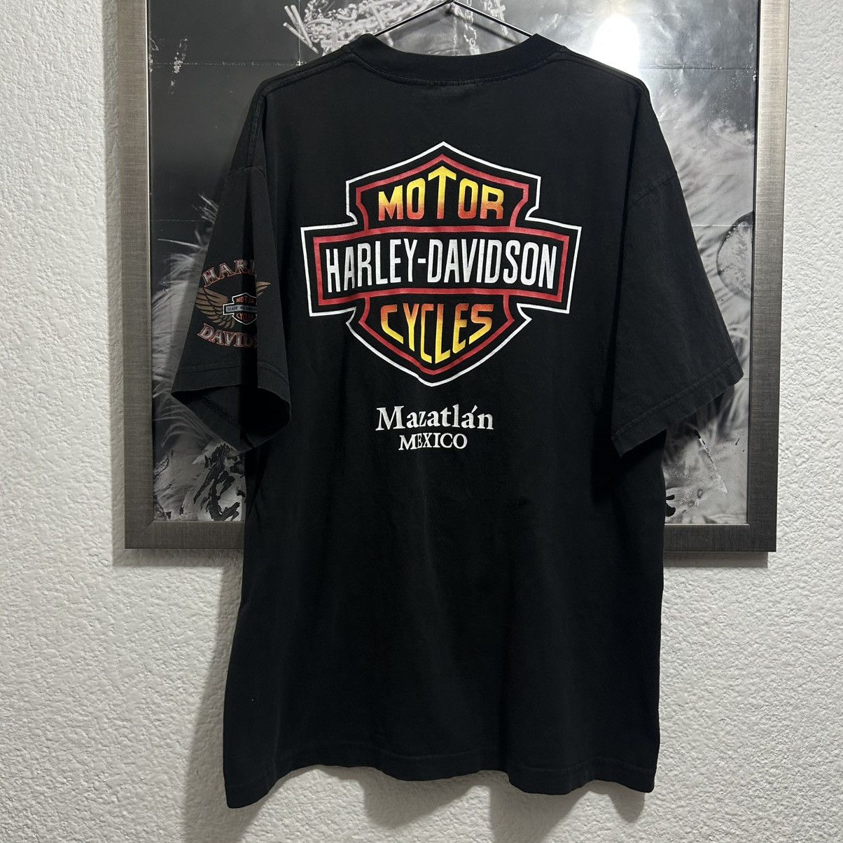 Harley Davidson HARLEY DAVIDSON LEGENDS LIVE WHERE LEGENDS ROAM VINTAGE 1991 Size US XL / EU 56 / 4 - 4 Thumbnail