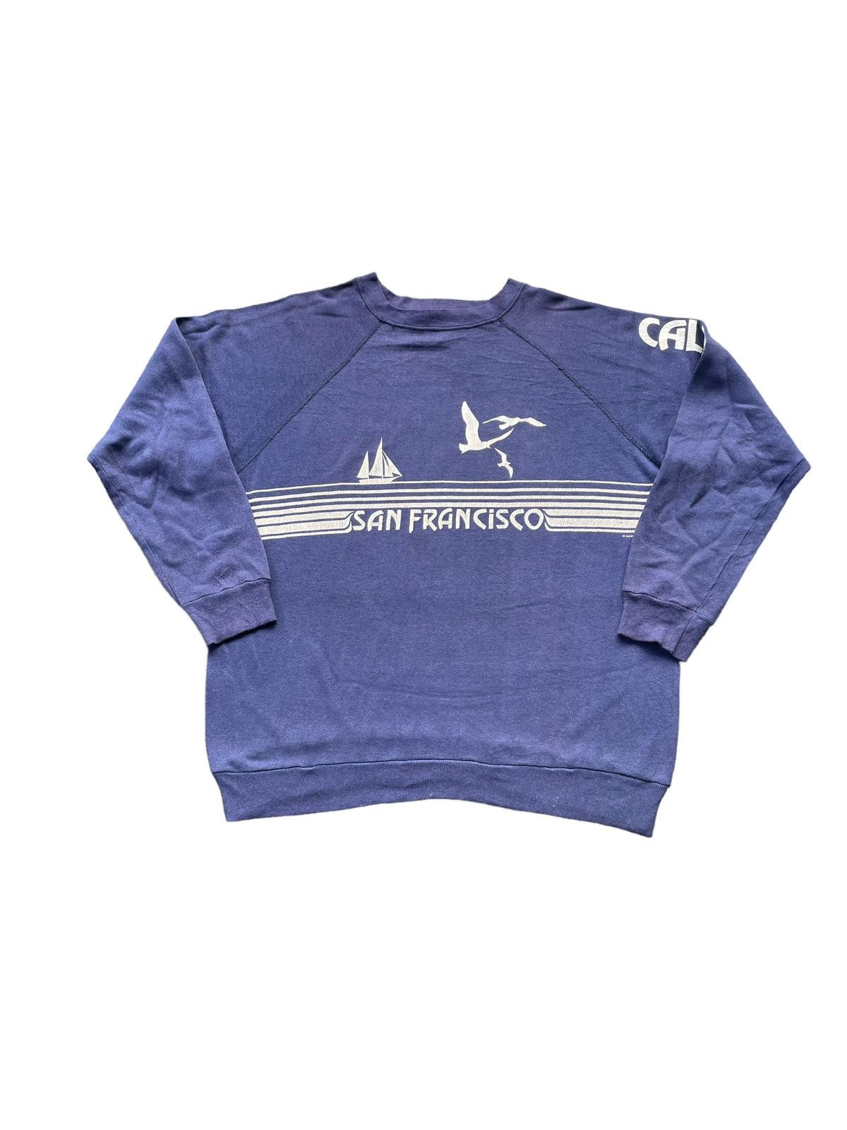 Vintage Vintage 80’s San Francisco Crewneck Size US L / EU 52-54 / 3 - 1 Thumbnail