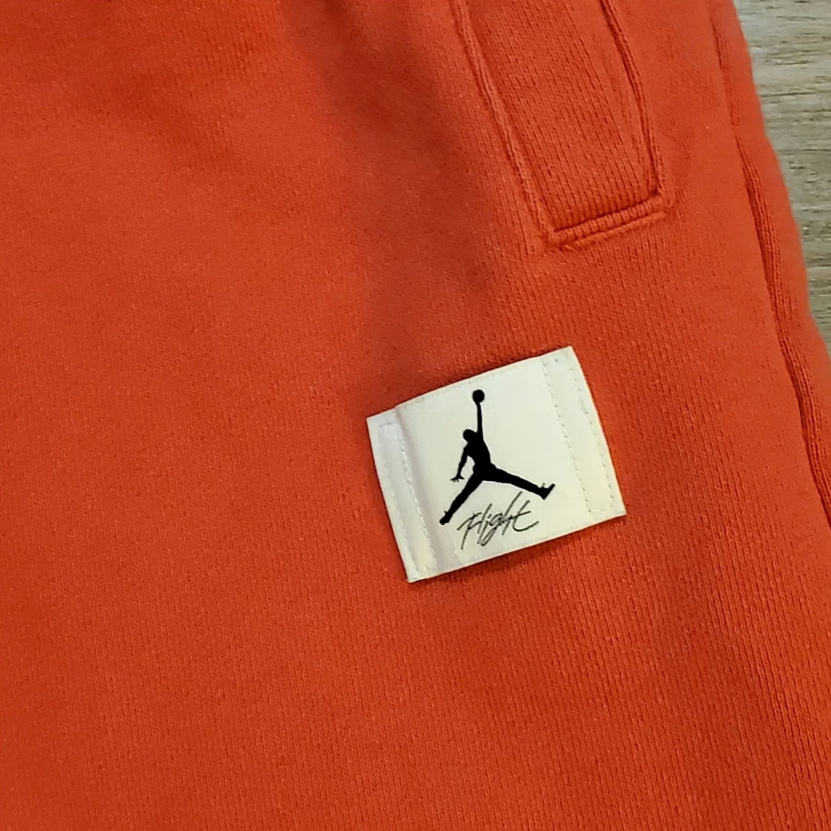 Jordan Brand VINTAGE Air Jordan Pants Mens M Red Flight Fleece Sweatpants Joggers EUC Size US 31 - 5 Thumbnail