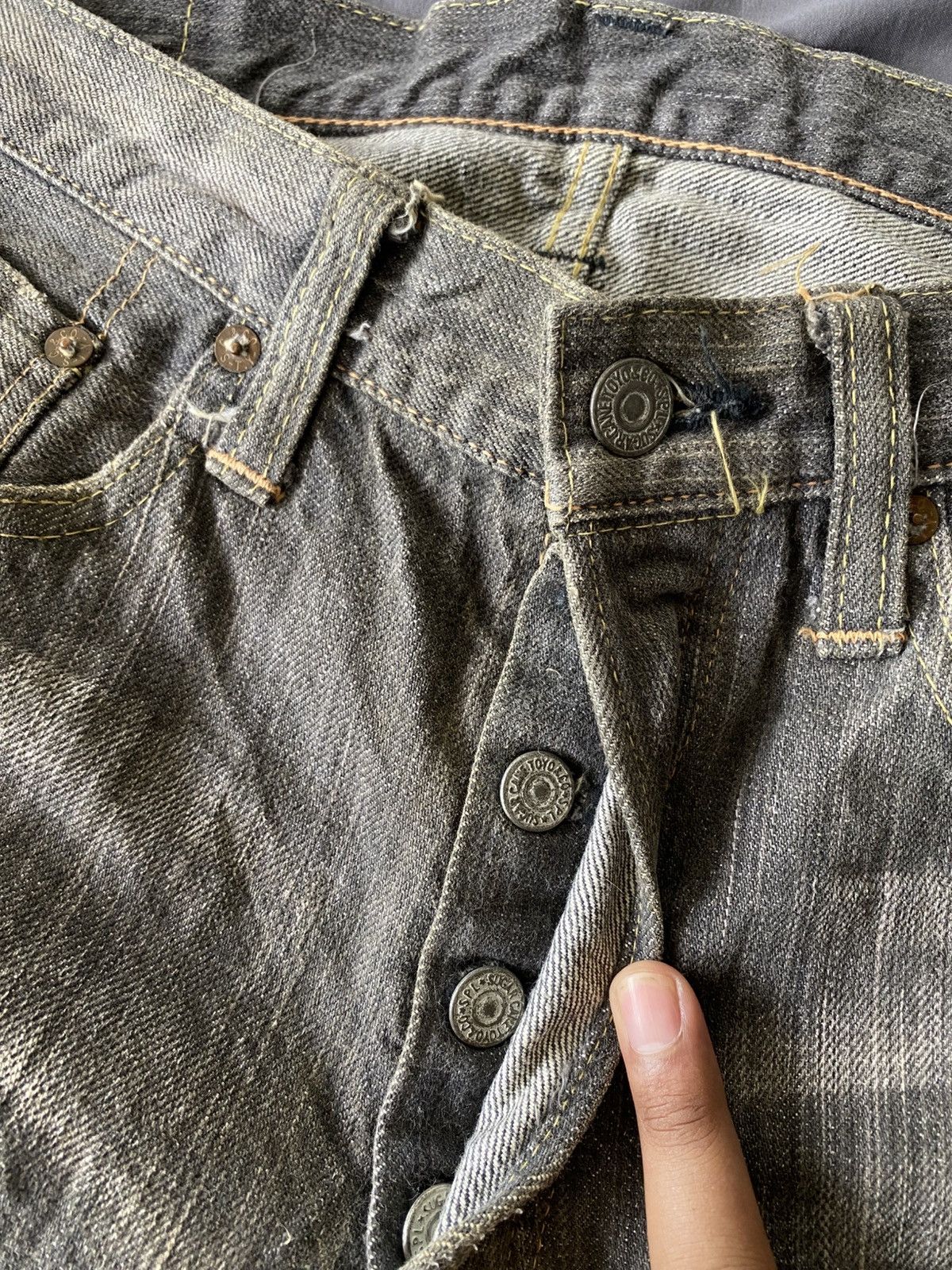 Sugar Cane Vintage Sugar Cane by Toyo Enterprise Selvedge Denim Size US 31 - 5 Thumbnail
