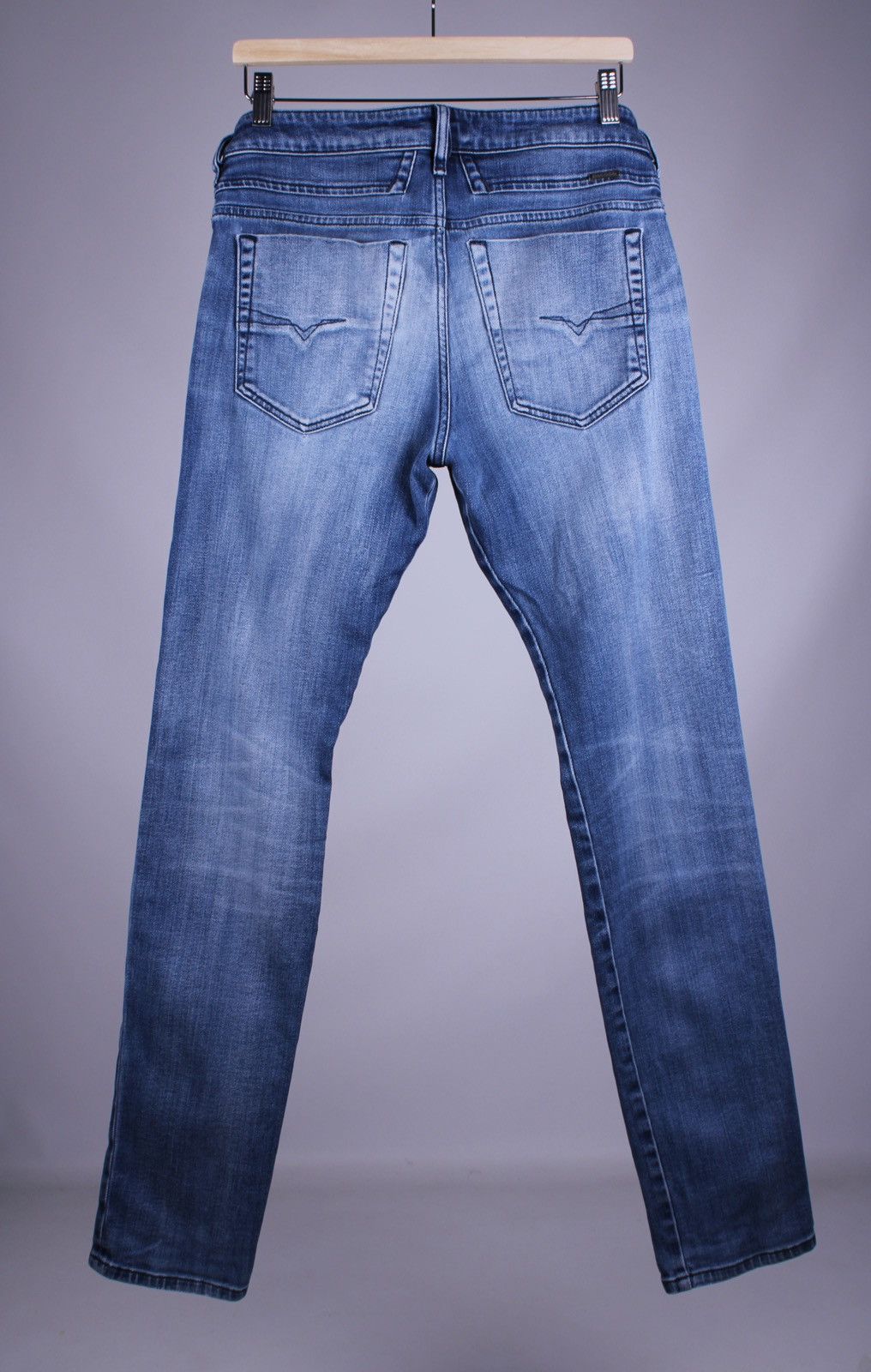 Diesel DIESEL D-BAZER Tapered Blue Slim Denim Stretch Jeans Size US 30 / EU 46 - 2 Thumbnail