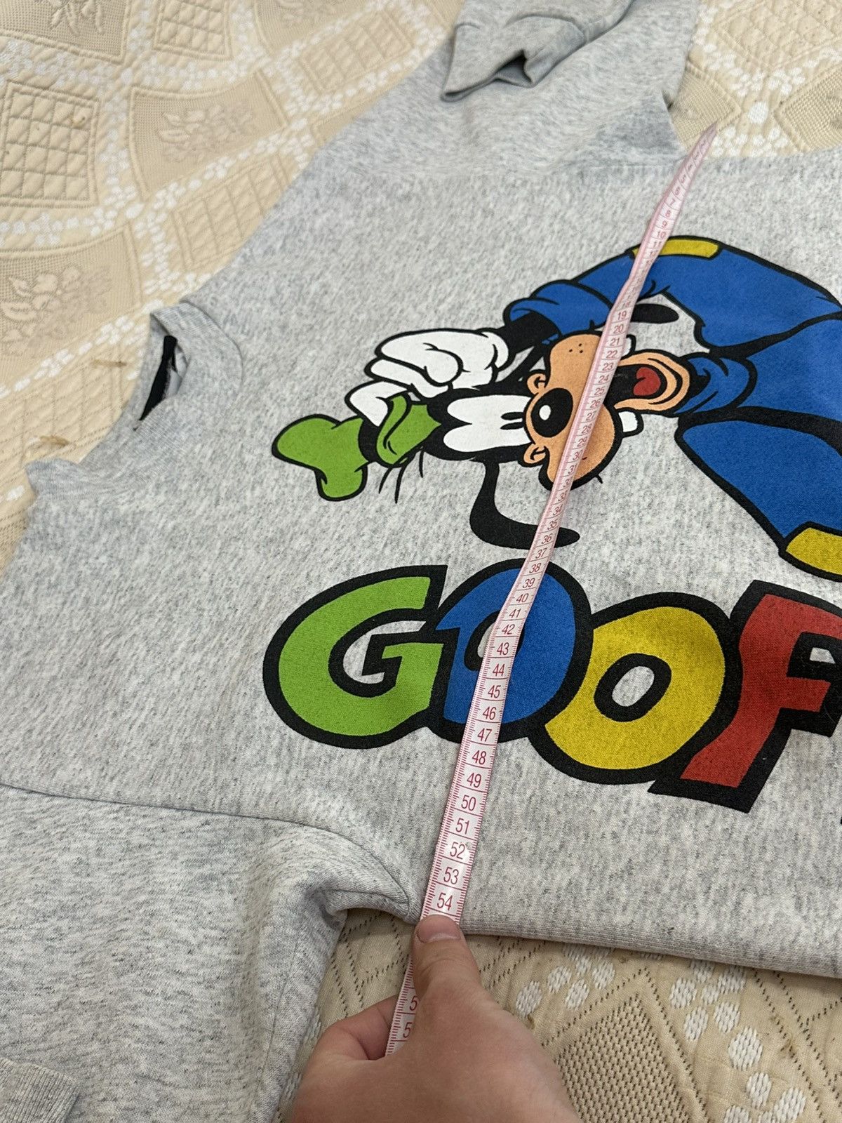 Disney 🔥 80s Disney Goofy Sweatshirt Pullover Warner Bros Cartoon Size US M / EU 48-50 / 2 - 10 Thumbnail