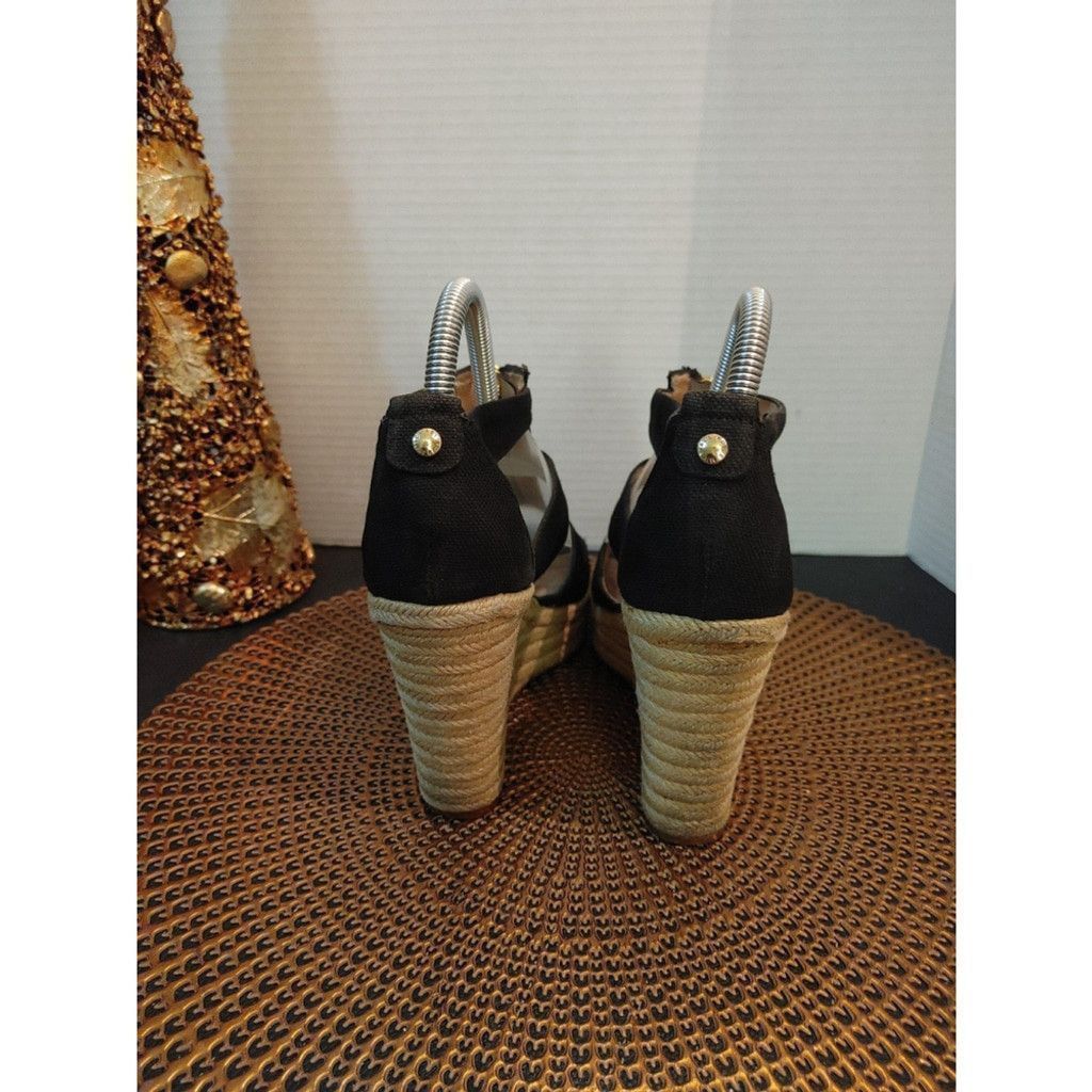 Michael Kors Michael Kors Berkley Wedge Sandals Size 8 Size US 8 / IT 38 - 4 Thumbnail