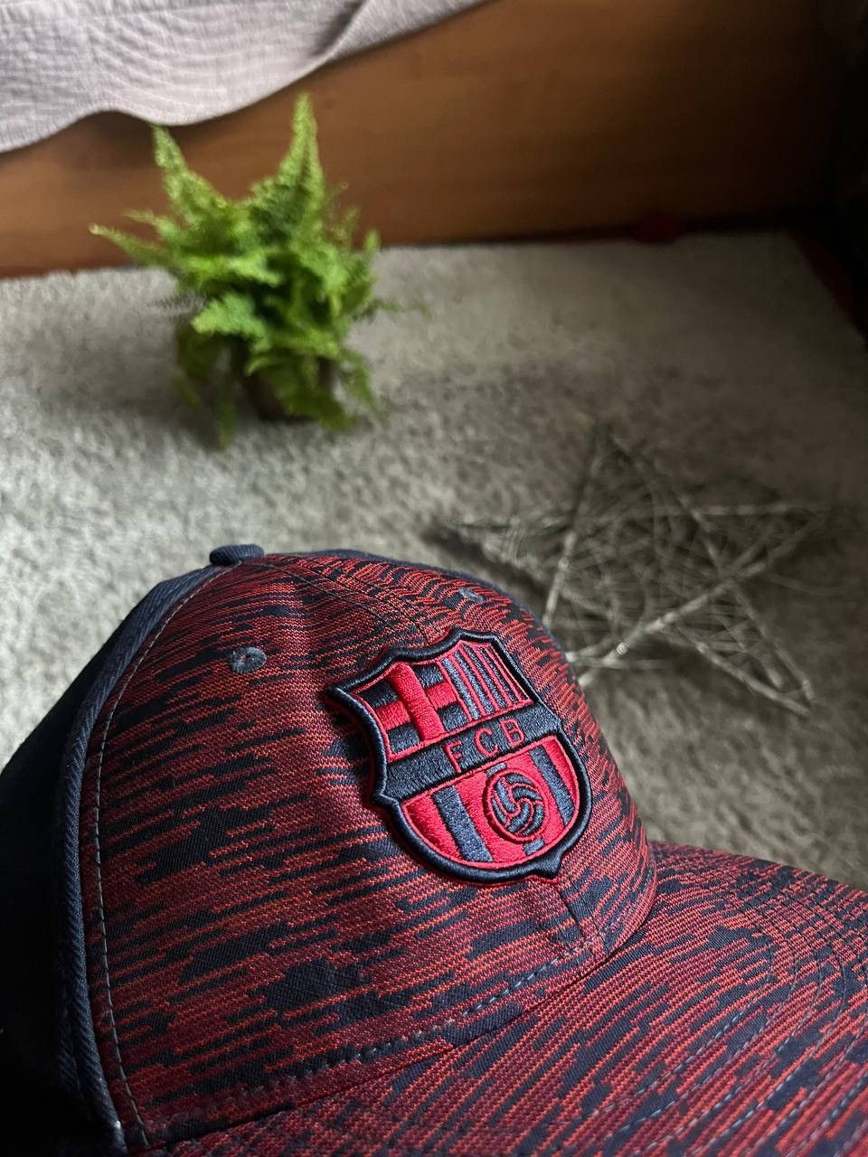 Nike × Vintage Cap Nike F.C. Barcelona Streetwear Vintage Logo Swoosh Size ONE SIZE - 7 Thumbnail