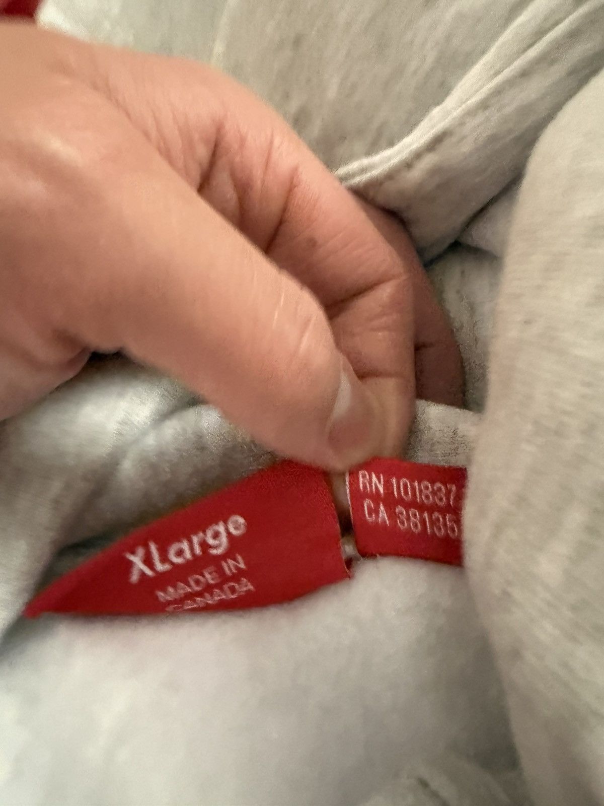 Supreme Supreme Box Logo Hooded Sweatshirt Ash Grey Size XL FW23 🔥 Size US XL / EU 56 / 4 - 5 Thumbnail