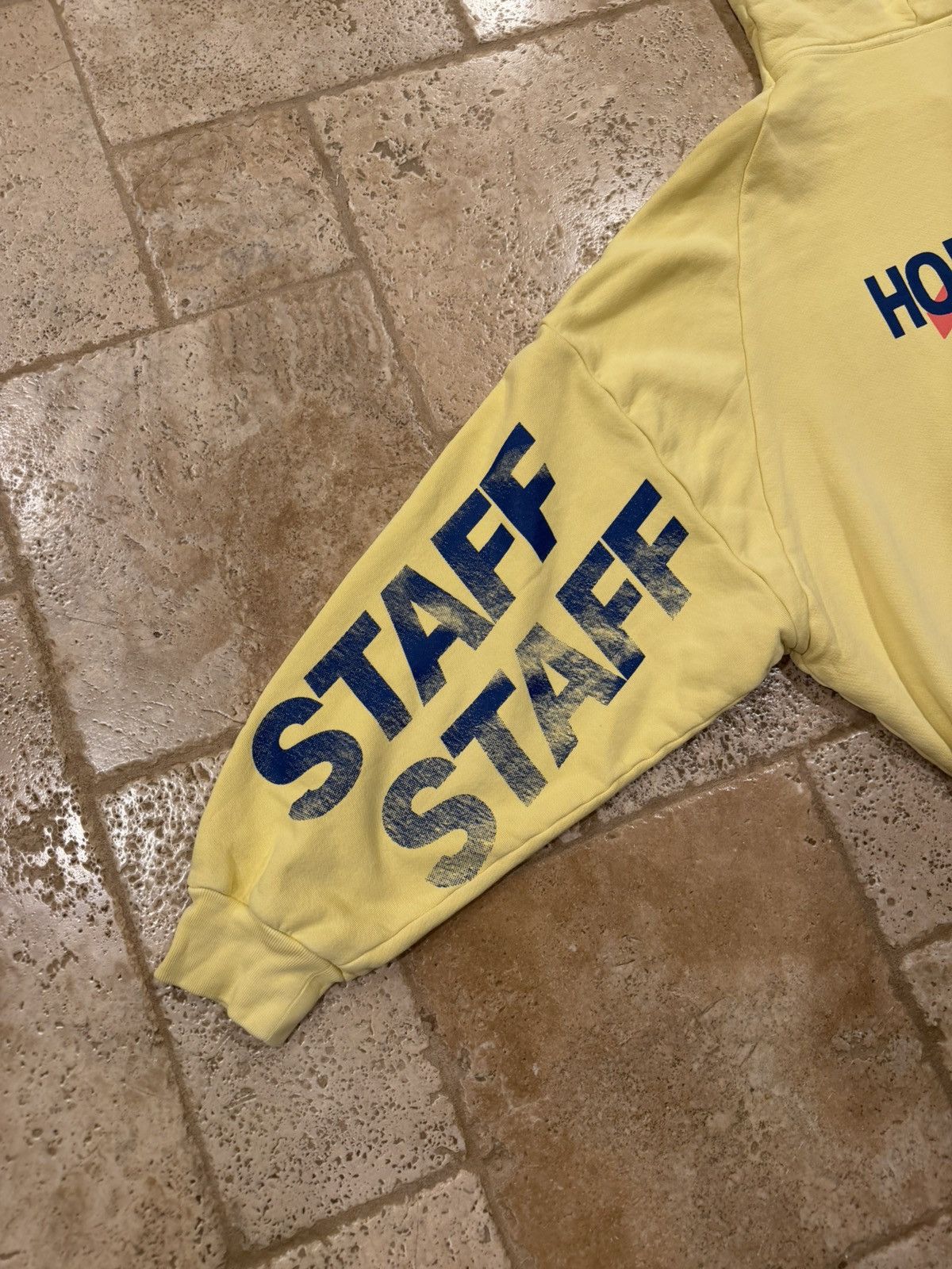 Fear of God × RRR-123 Fear of God x RRR-123 STAFF Hollywood Bowl Yellow Hoodie Size US S / EU 44-46 / 1 - 16 Thumbnail