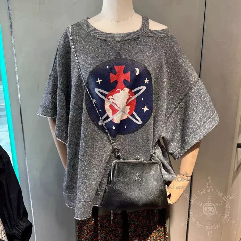 Vivienne Westwood Vivienne Westwood size 00 One-shoulder short-sleeve T-shirt Size M / US 6-8 / IT 42-44 - 1 Thumbnail