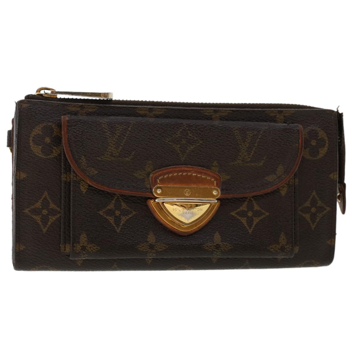 Auth LOUIS VUITTON Portefeuille Astrid Long Wallet M61781 Monogram