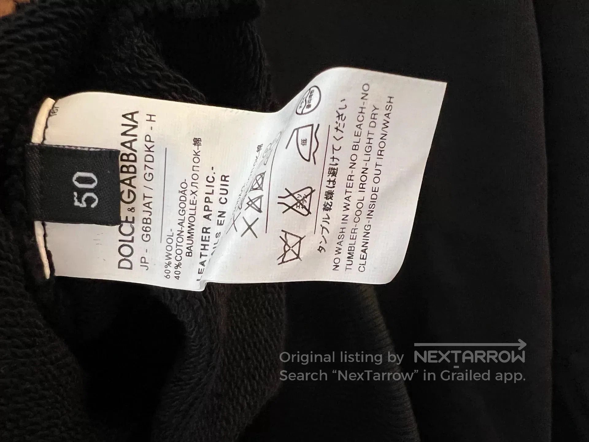 Dolce & Gabbana Dolce&Gabbana Black Crown Hoodie Jacket. Size US L / EU 52-54 / 3 - 9 Thumbnail