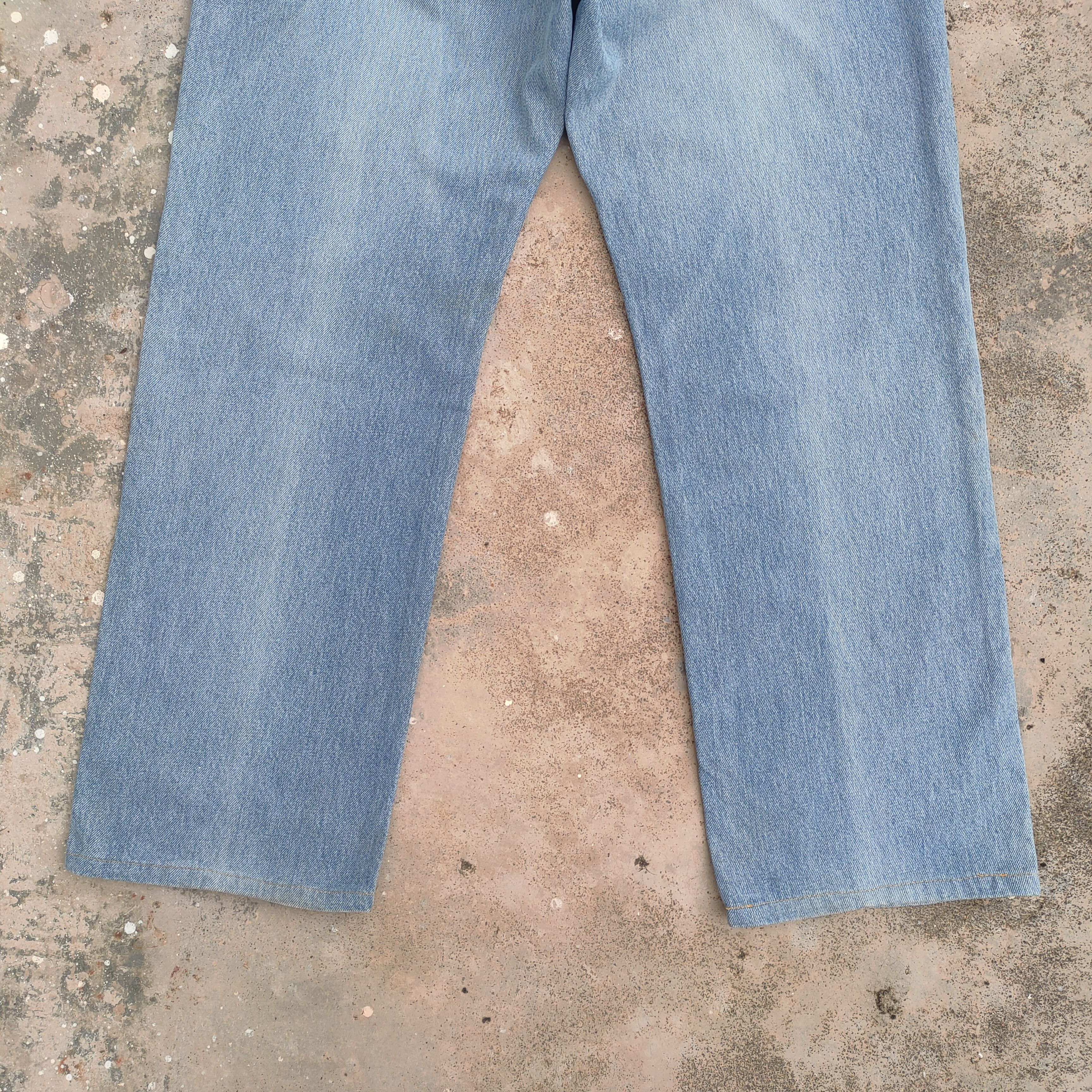 Lee VINTAGE LEE FADED DENIM JEANS PANTS Size US 33 - 9 Thumbnail