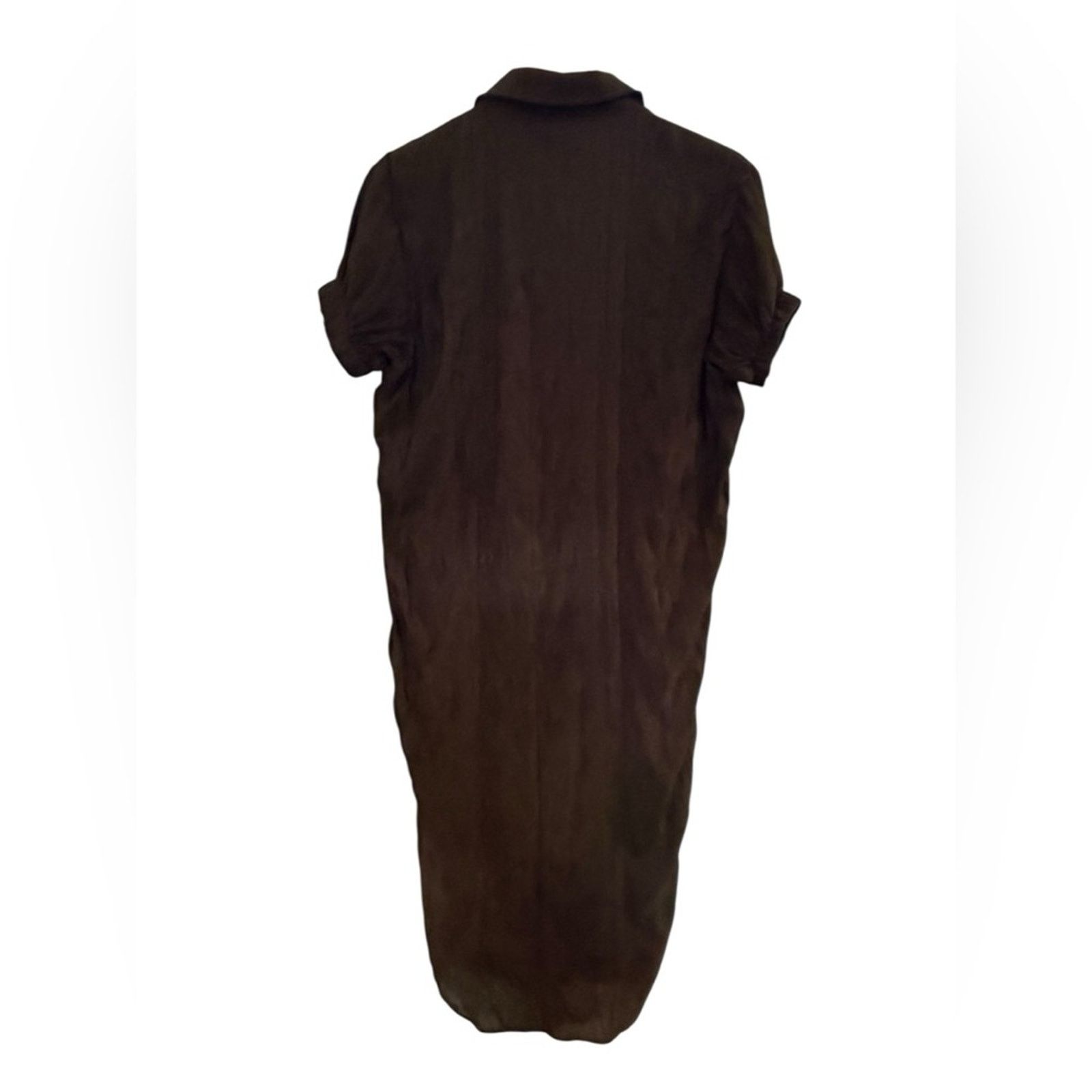 Other Böhme Button Front Shirt Dress Brown Short Sleeve Lined S Size S / US 4 / IT 40 - 2 Thumbnail