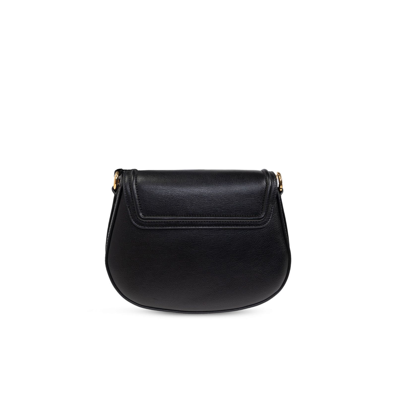 Chloe Chloe Horse Medal Black Soft Leather Shoulder Bag New & Auth Size ONE SIZE - 2 Thumbnail