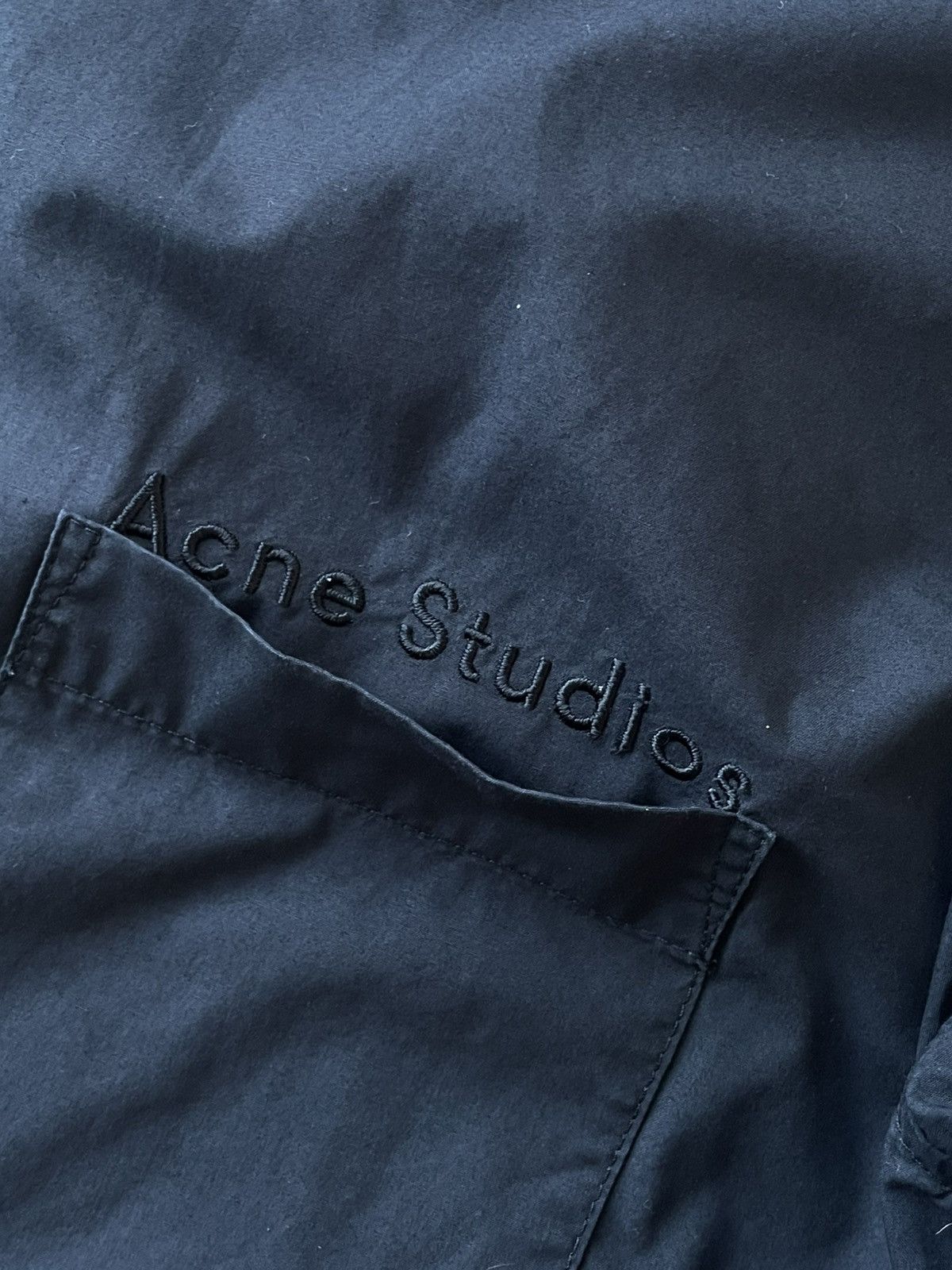 Acne Studios Vintage acne studios Shirt with embroidered logo women small Size S / US 4 / IT 40 - 11 Thumbnail