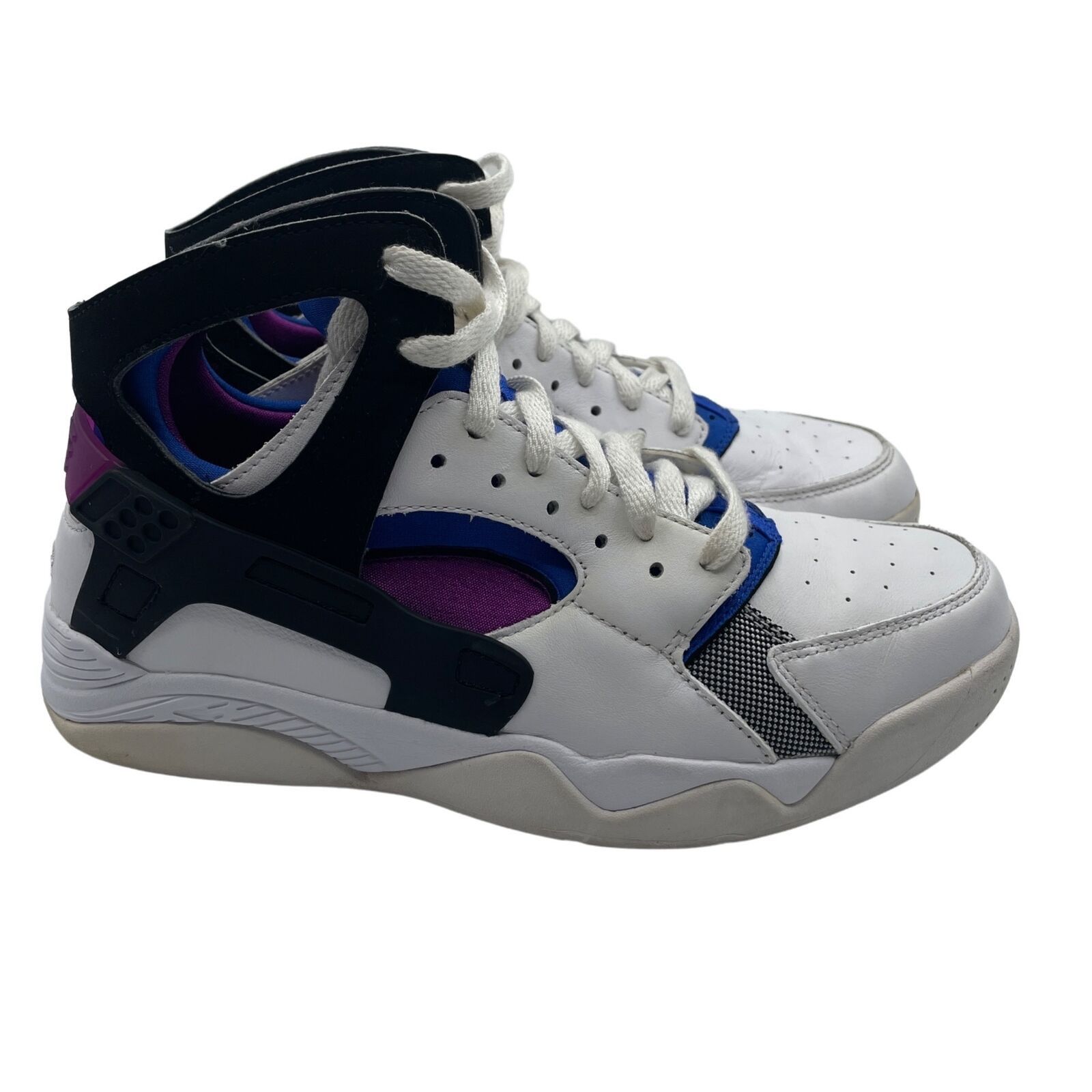 Nike Nike Air Huarache PRM QS Shoe White Blue Mens 8.5 Size US 8.5 / EU 41-42 - 1 Thumbnail
