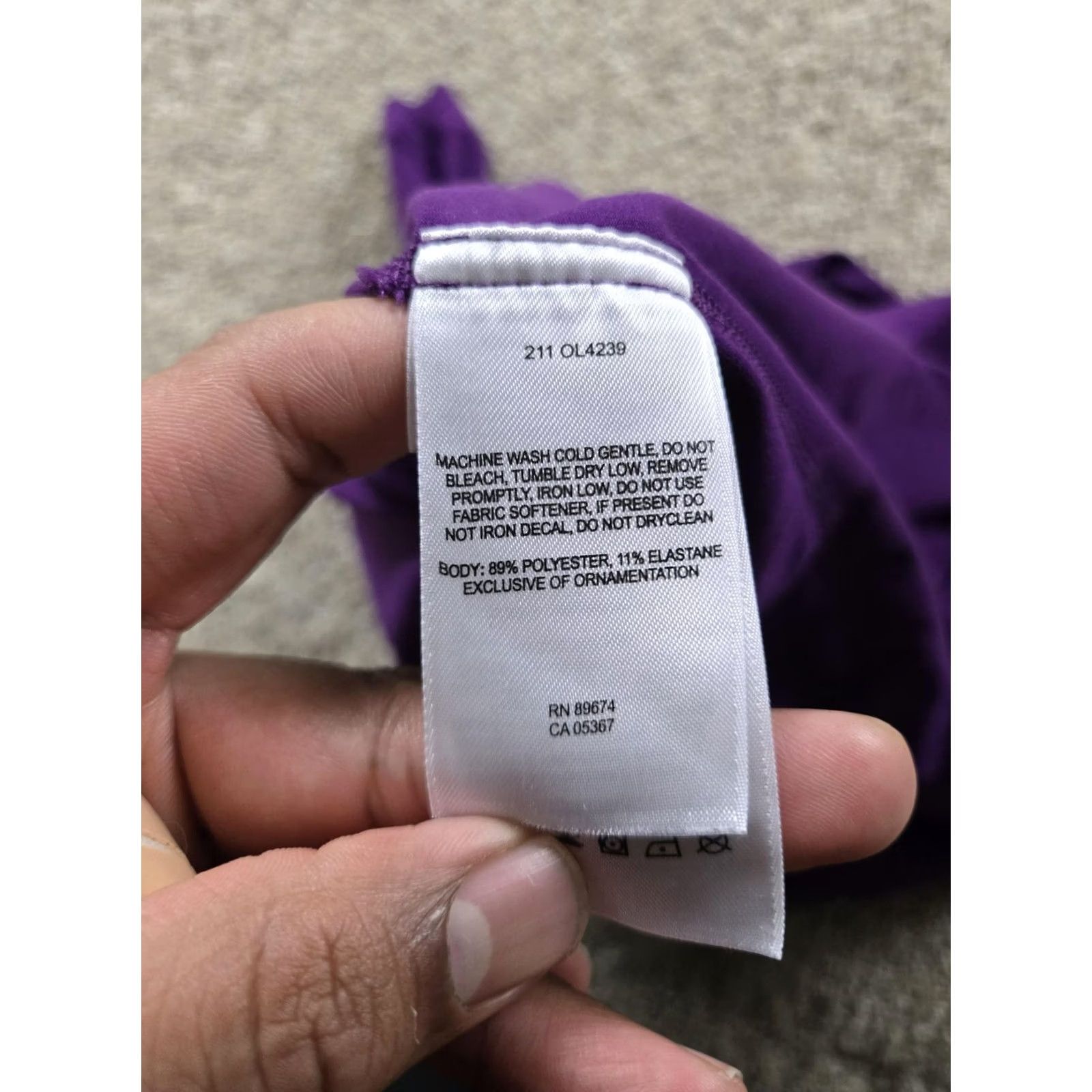 Mountain Hardwear Mountain Hardwear Sweater Dress Womens Medium Purple Turtleneck Long Sleeve Size M / US 6-8 / IT 42-44 - 5 Thumbnail