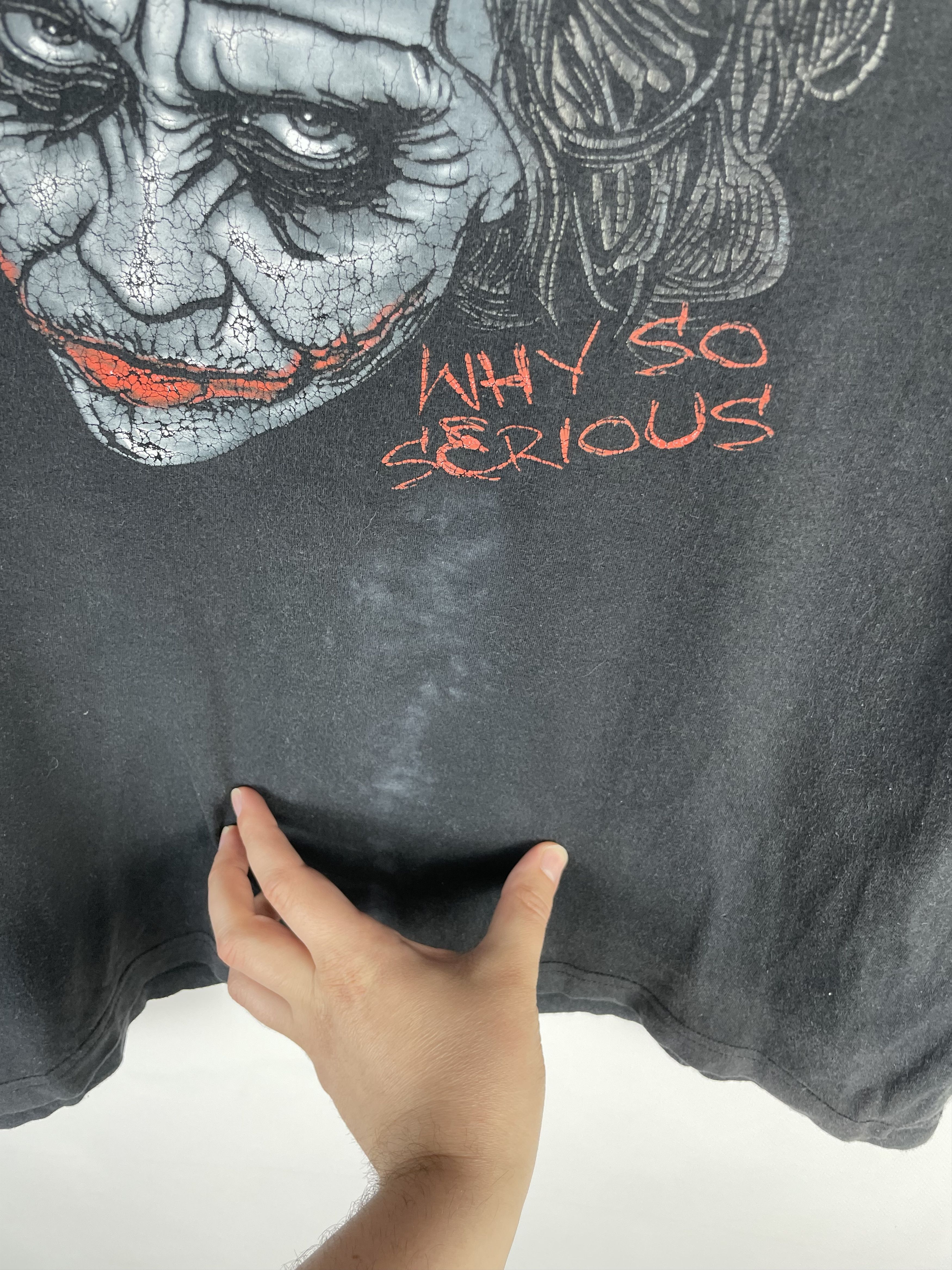 Vintage Dark Knight Joker Tee Y2k Size US L / EU 52-54 / 3 - 5 Thumbnail
