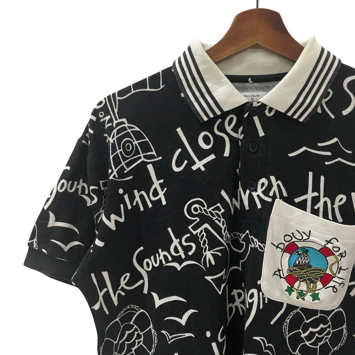 Jean Charles De Castelbajac Vintage Jean Charles De Castelbajac Polos Size US M / EU 48-50 / 2 - 3 Thumbnail