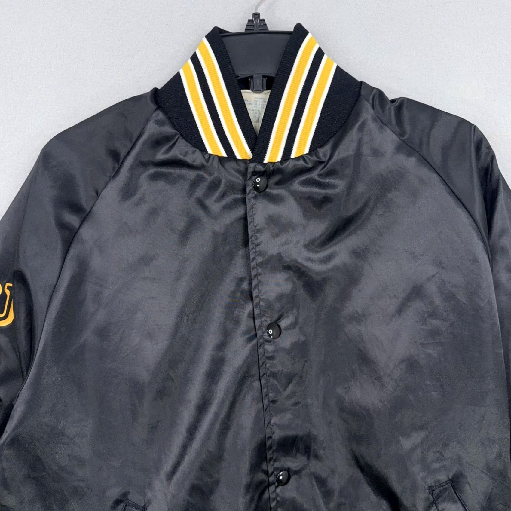Vintage VINTAGE Westark US Army Jacket Mens Medium Black Satin Varsity 80s 90s Bomber Size US M / EU 48-50 / 2 - 3 Thumbnail