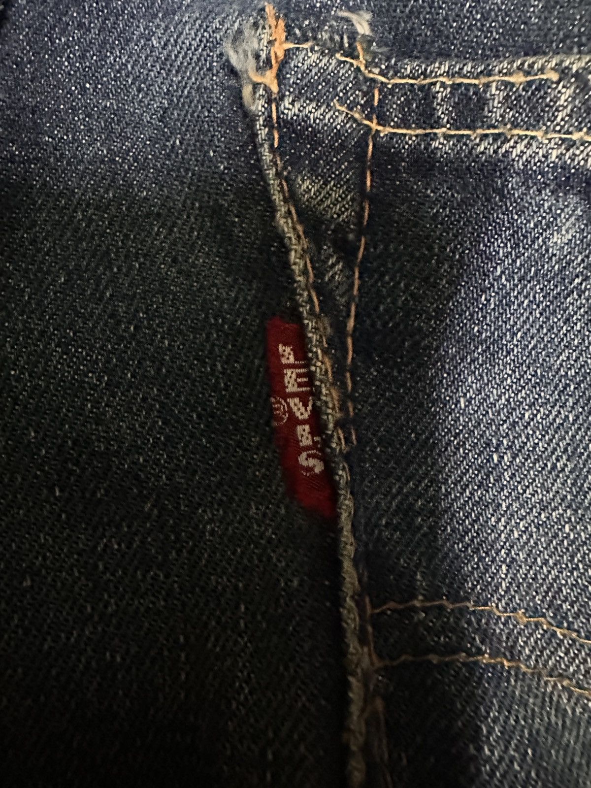 Vintage 🔥TRUE VINTAGE 60s LEVIS CAPITAL E SELVEDGE BUTTON “K”🔥 Size US 28 / EU 44 - 24 Thumbnail