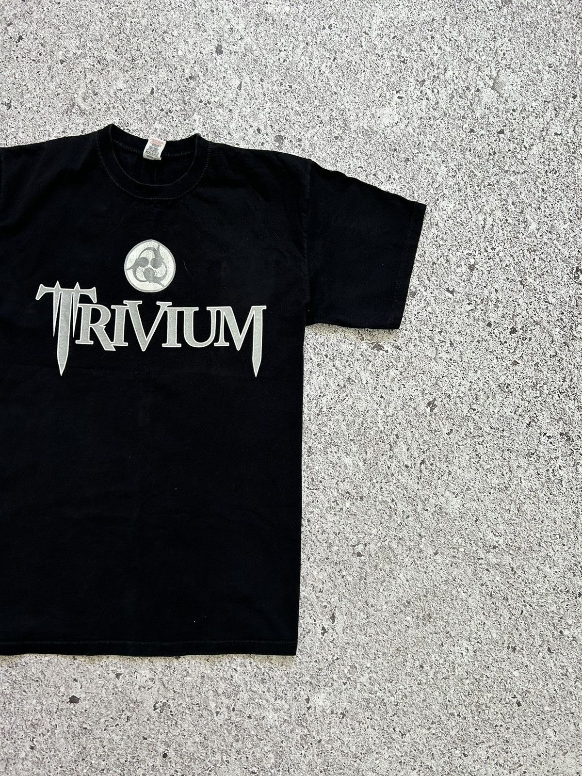 Band Tees × Vintage Vintage 2000’s Trivium Black Crusaide Rock Band Tour T-Shirt Size US L / EU 52-54 / 3 - 5 Thumbnail