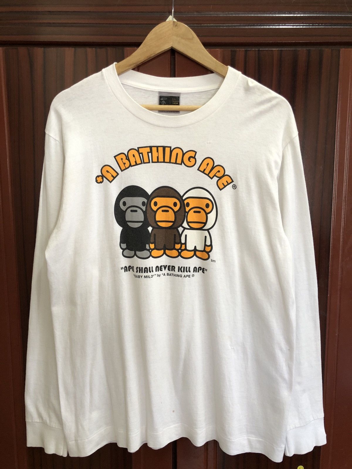 Bape OG Vintage 2005 A Bathing Ape Baby Milo Size US L / EU 52-54 / 3 - 1 Thumbnail