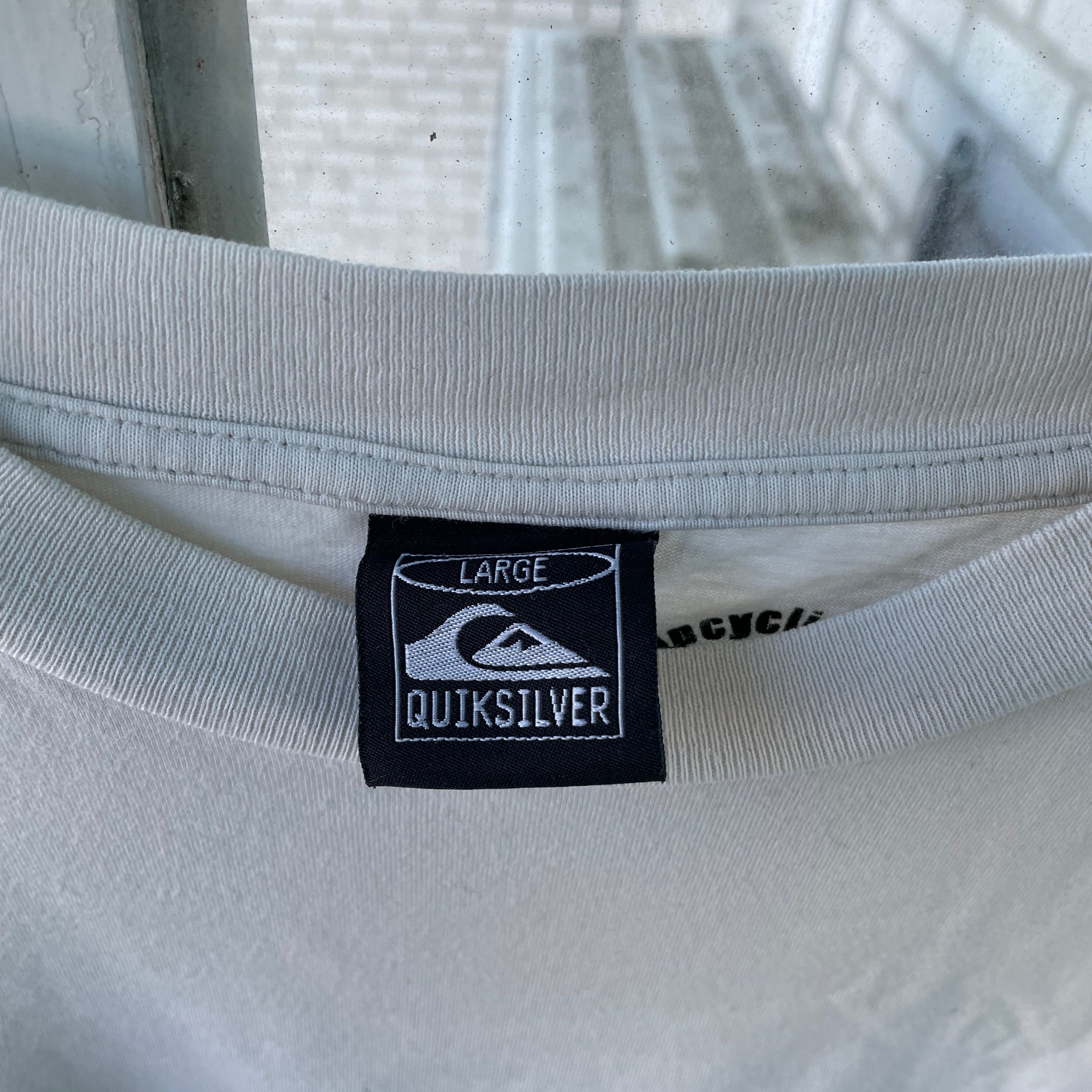 Quiksilver Custom quicksilver t shirt surfing opium y2k alt grunge Size US L / EU 52-54 / 3 - 5 Thumbnail