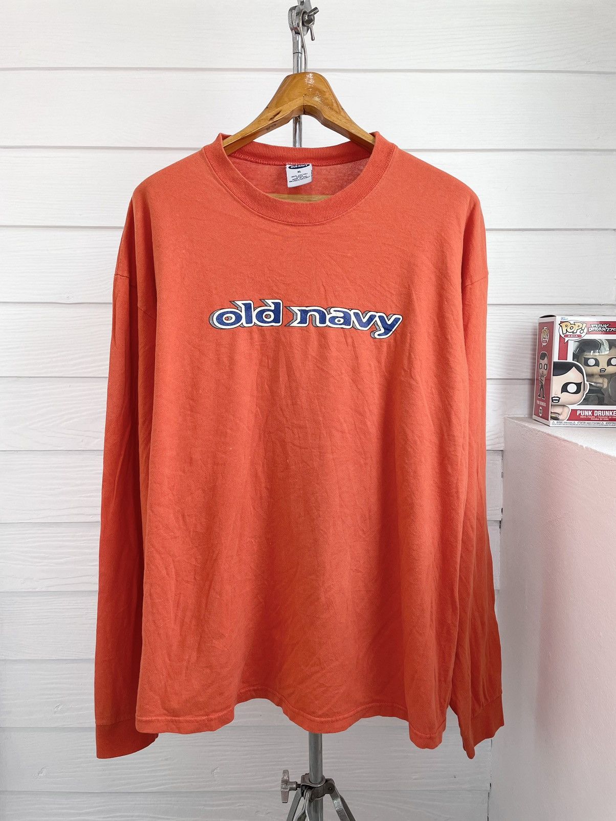 Old Navy × Vintage VINTAGE 90s OLD NAVY LONG SLEEVE Size US XXL / EU 58 / 5 - 1 Thumbnail