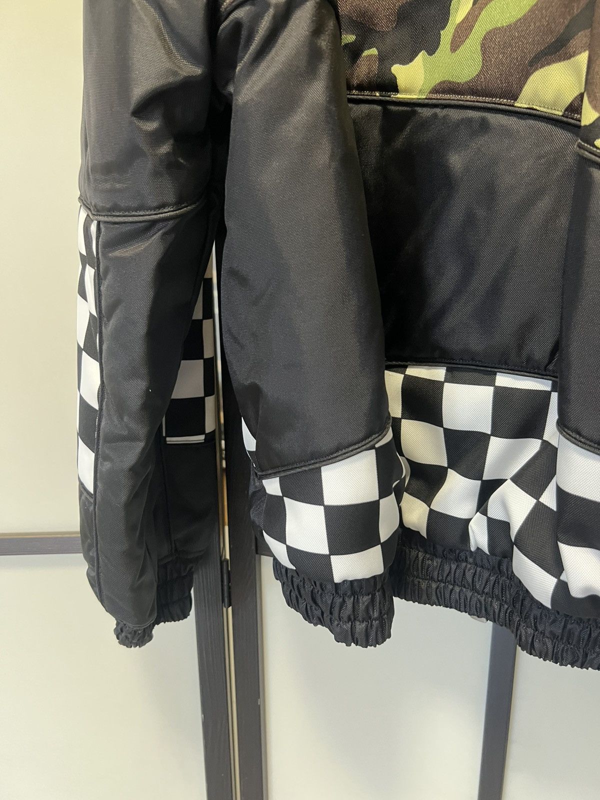 Celine × Hedi Slimane RARE - FW21 Damier Camo Technical Bomber Jacket 52 Size US L / EU 52-54 / 3 - 14 Thumbnail