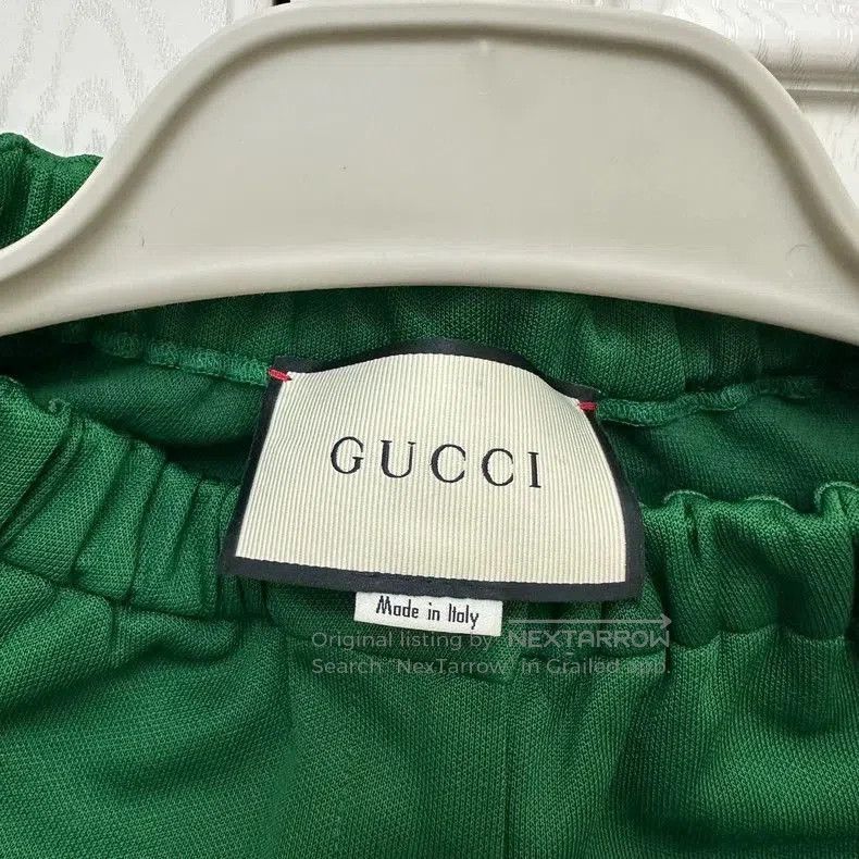 Gucci Gucci Sports Pants in Green Color. Size US 32 / EU 48 - 2 Thumbnail