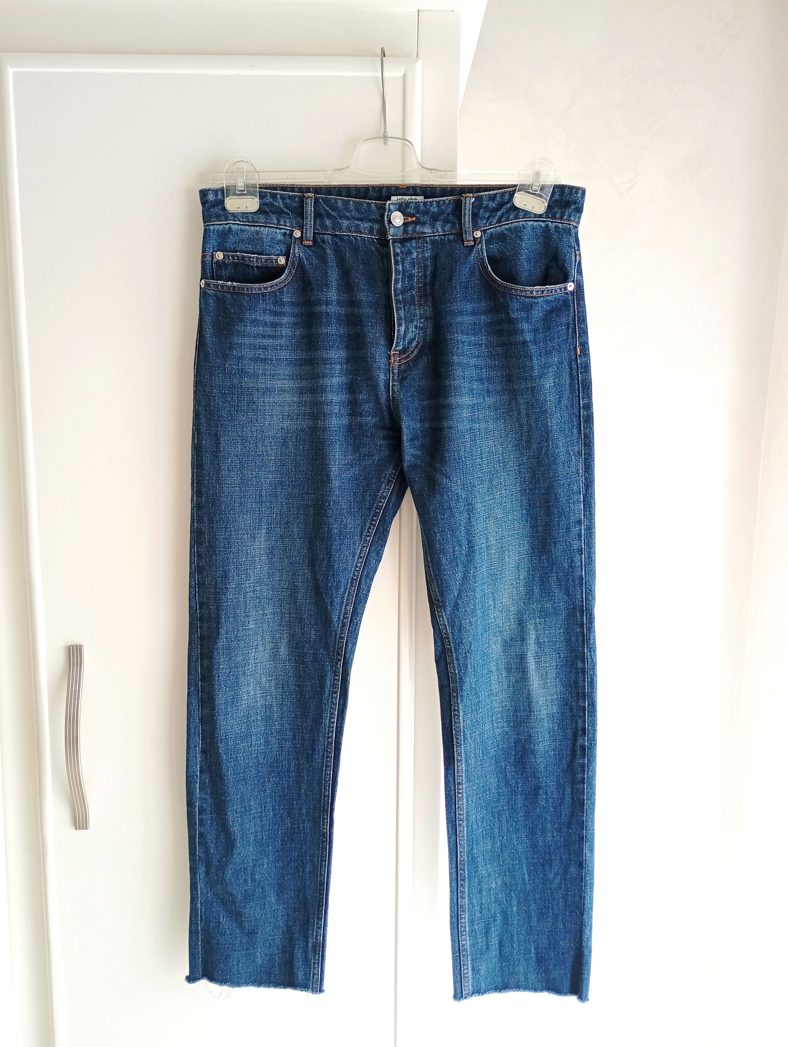 Kenzo × Vintage Kenzo Paris Jungle Signature Logo Luxury Jean Pants Size US 32 / EU 48 - 2 Thumbnail