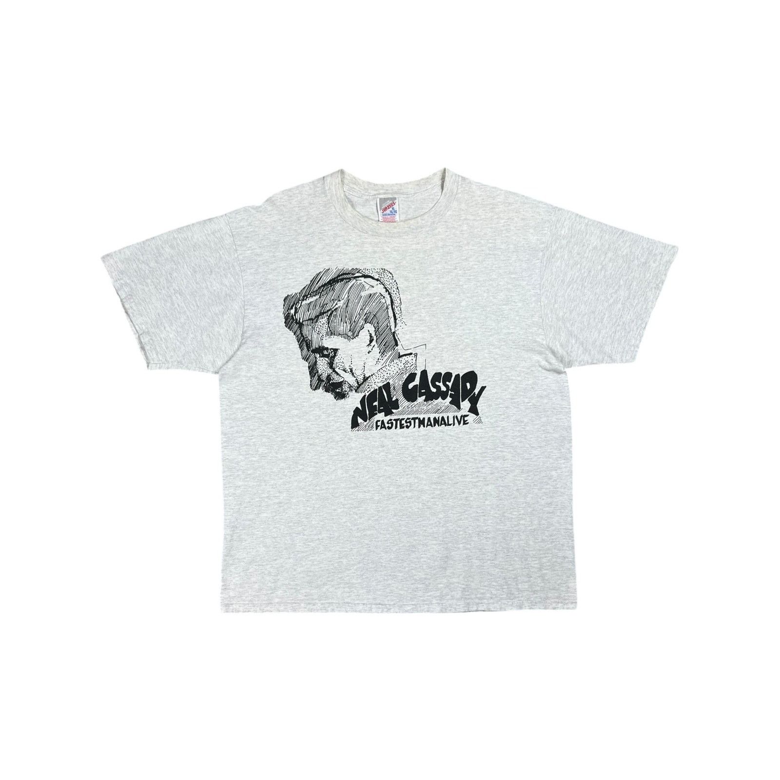 Band Tees × Grateful Dead × Jerzees 1990s Neal Cassady Fastest Man Alive Merry Pranksters tee Size US XL / EU 56 / 4 - 1 Thumbnail