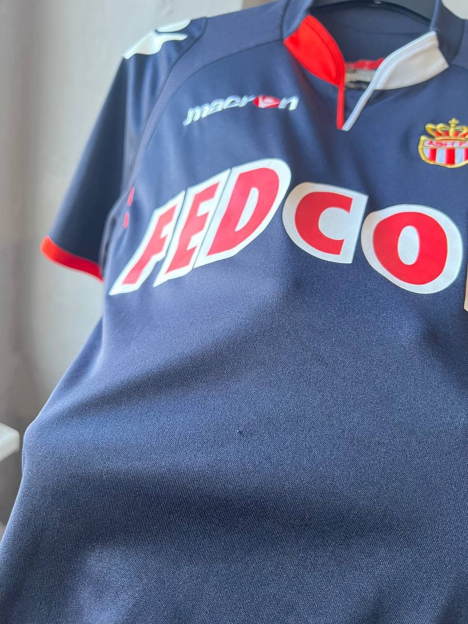 Macron 2010/11 AS MONACO FC #10 AWAY SOCCER JERSEY FOOTBALL SHIRT Size US XL / EU 56 / 4 - 10 Thumbnail