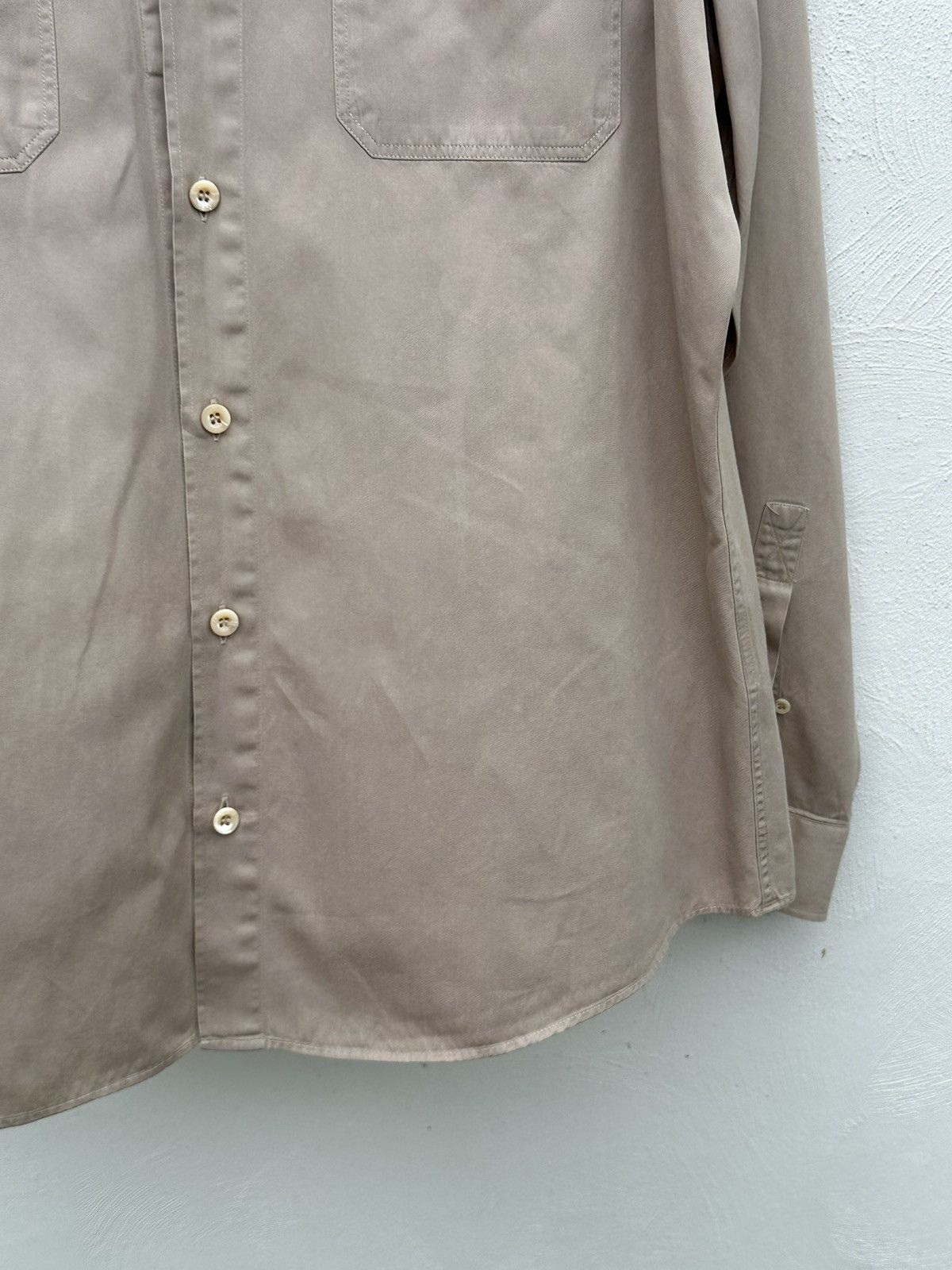 Gucci GUCCI Long Sleeve Shirt Slim Fit Size US L / EU 52-54 / 3 - 4 Thumbnail
