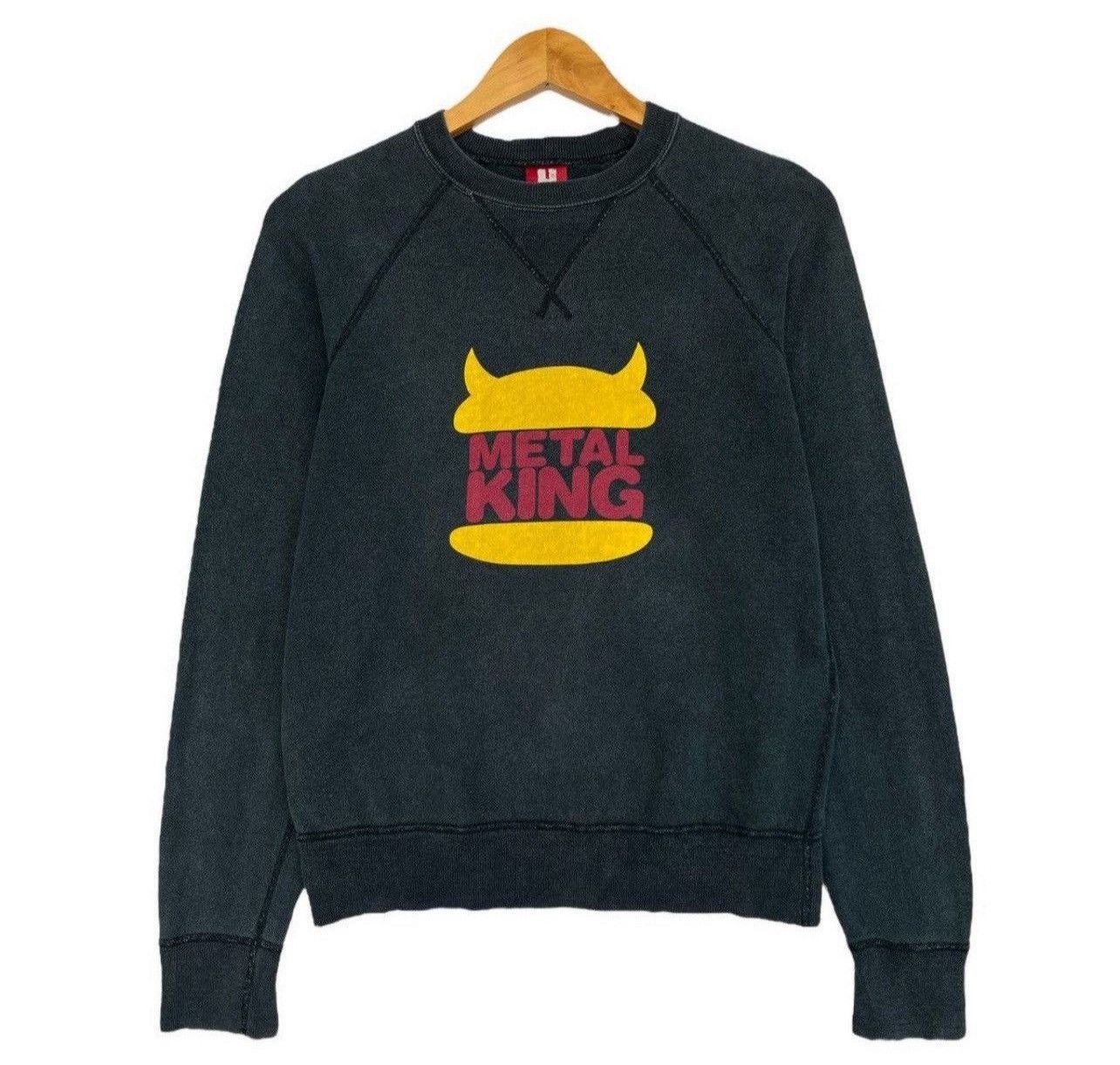 Vintage Hysteric Glamour Metal King Burger Sweatshirt