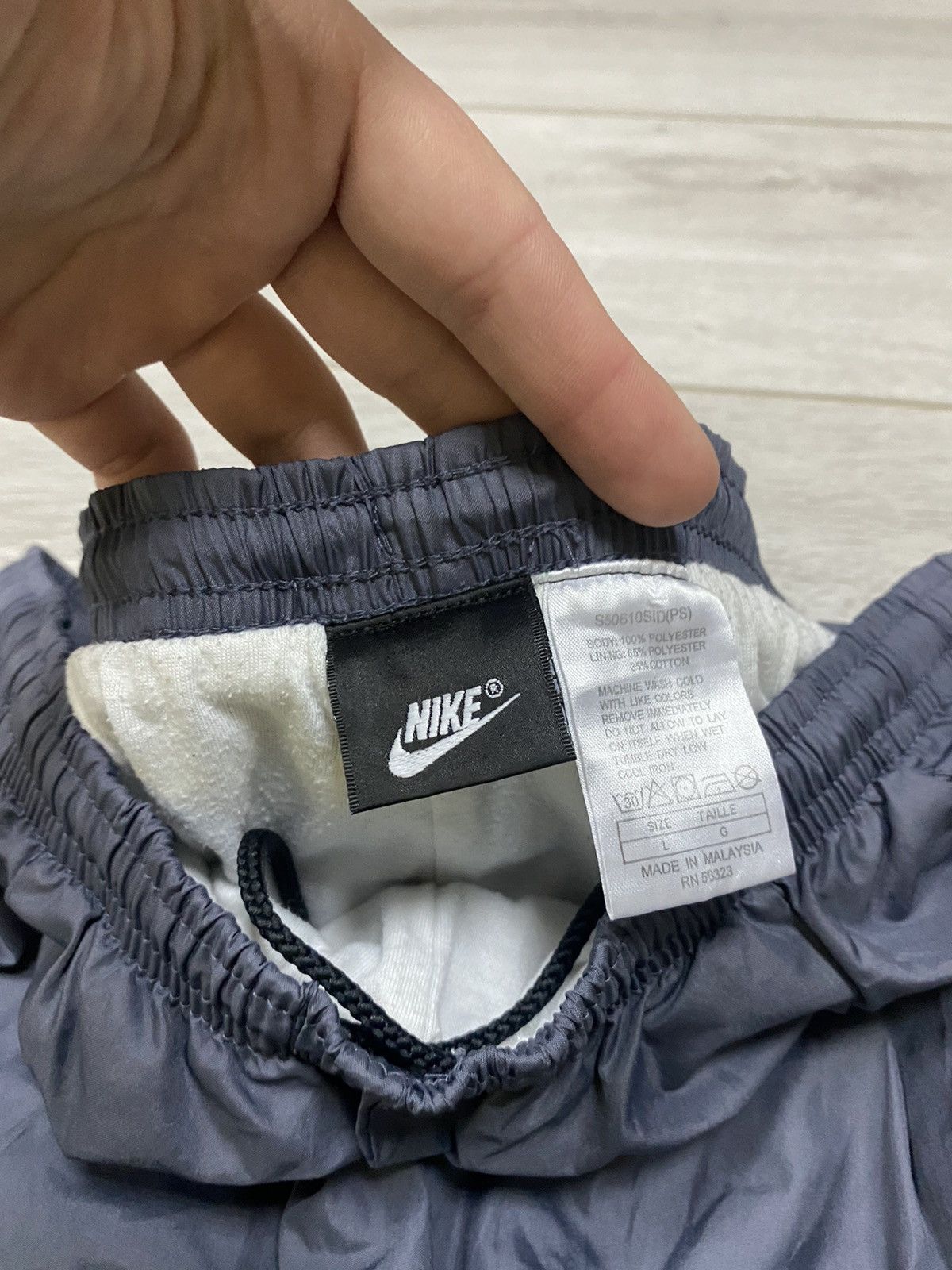 Nike Nike 1990 vintage parachute pants ninja stripes drill Size US 33 - 4 Thumbnail