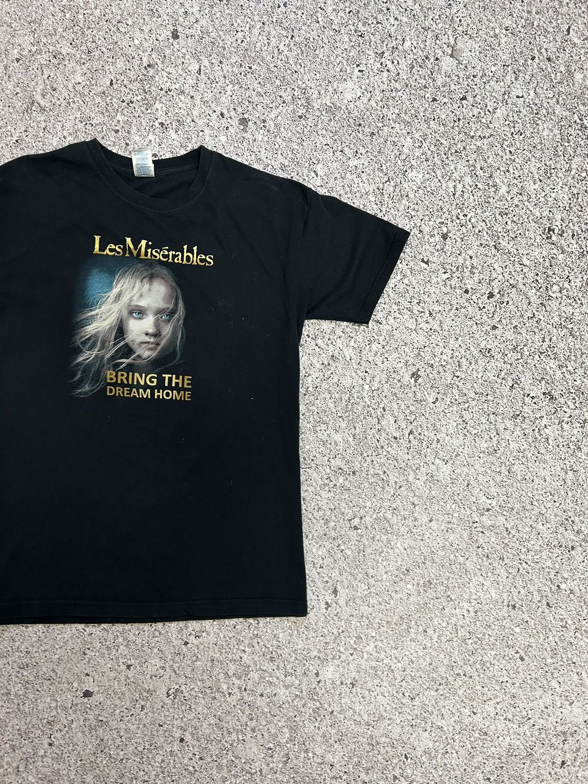 Band Tees Les Miserables Bring The Dream Home Promo Movie T-Shirt Size US L / EU 52-54 / 3 - 3 Thumbnail