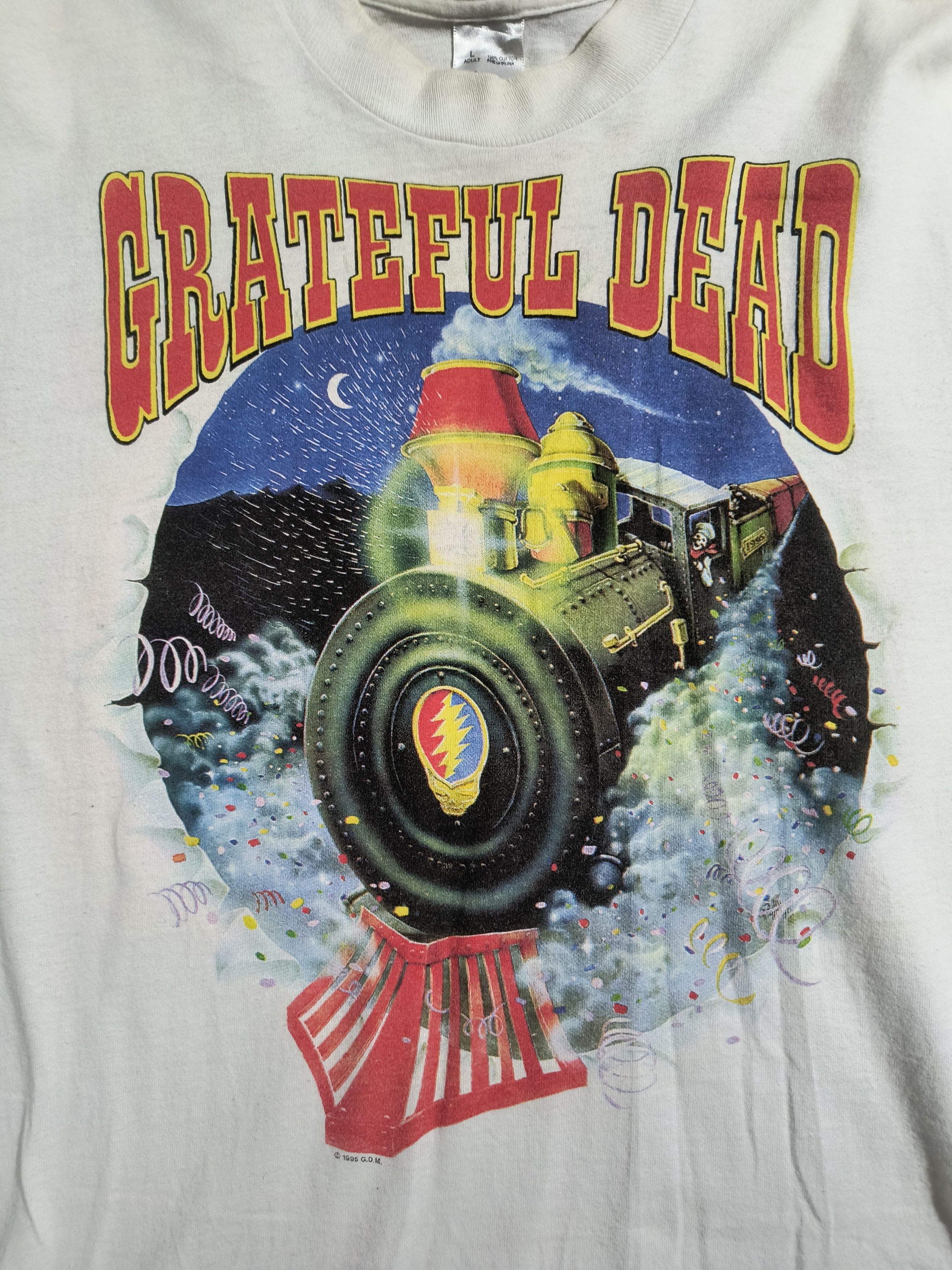 Band Tees Grateful Dead summer tour 1995 tee Size US L / EU 52-54 / 3 - 1 Thumbnail