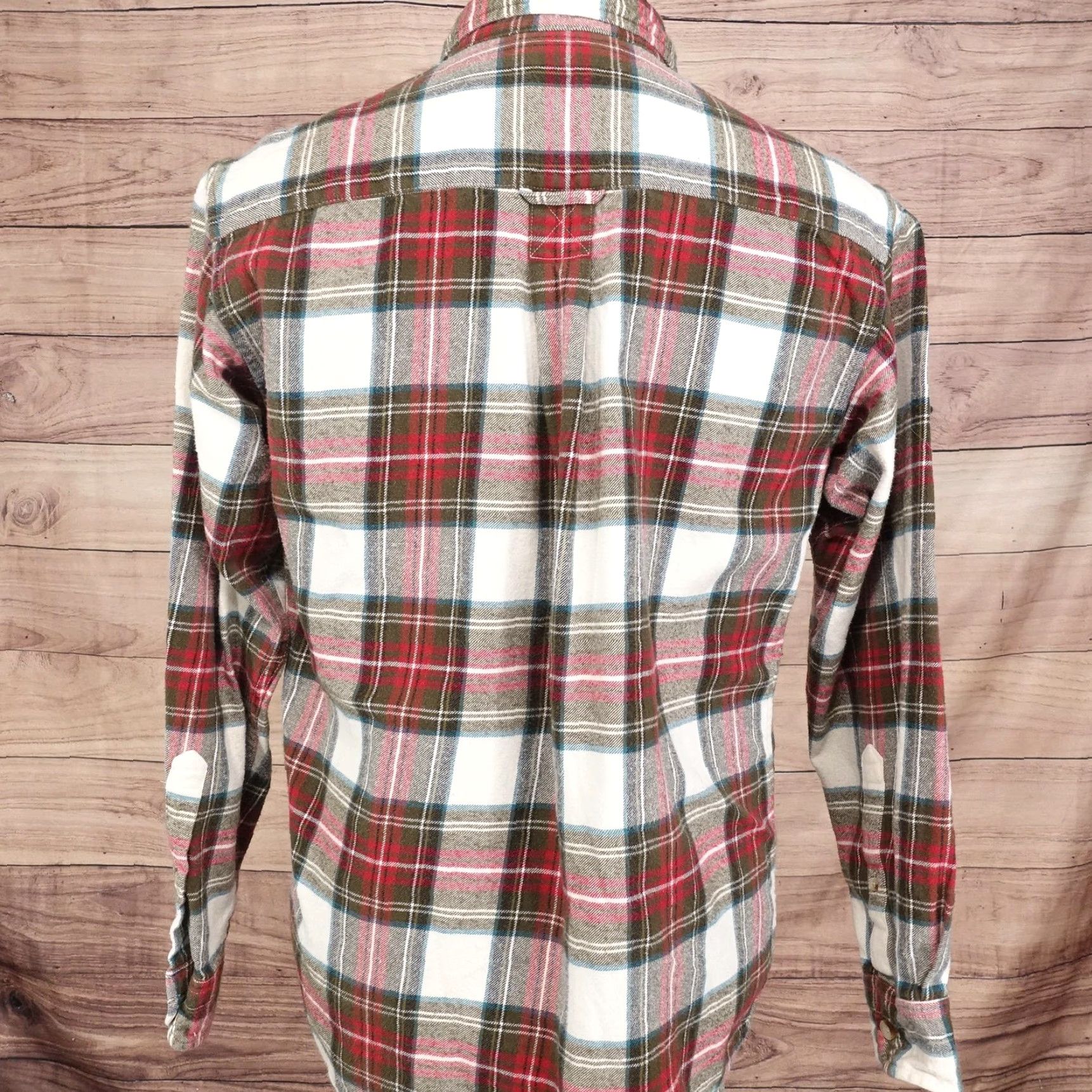 Vintage VINTAGE RedHead Mens Flannel Shirt Medium Long Sleeve Plaid Cotton Outdoors Men Size US M / EU 48-50 / 2 - 4 Thumbnail