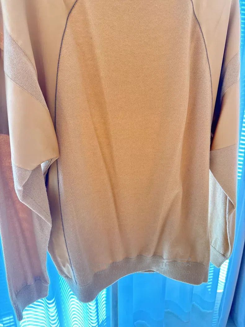 Brunello Cucinelli Brunello Cucinelli Ochre Cashmere Crewneck Sweater Size S / US 4 / IT 40 - 3 Thumbnail