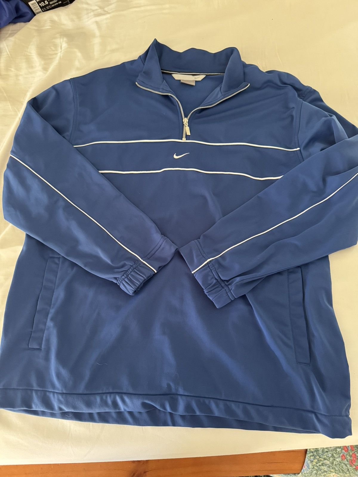 Nike Nike 3/4 Zip center logo Size US XL / EU 56 / 4 - 2 Thumbnail