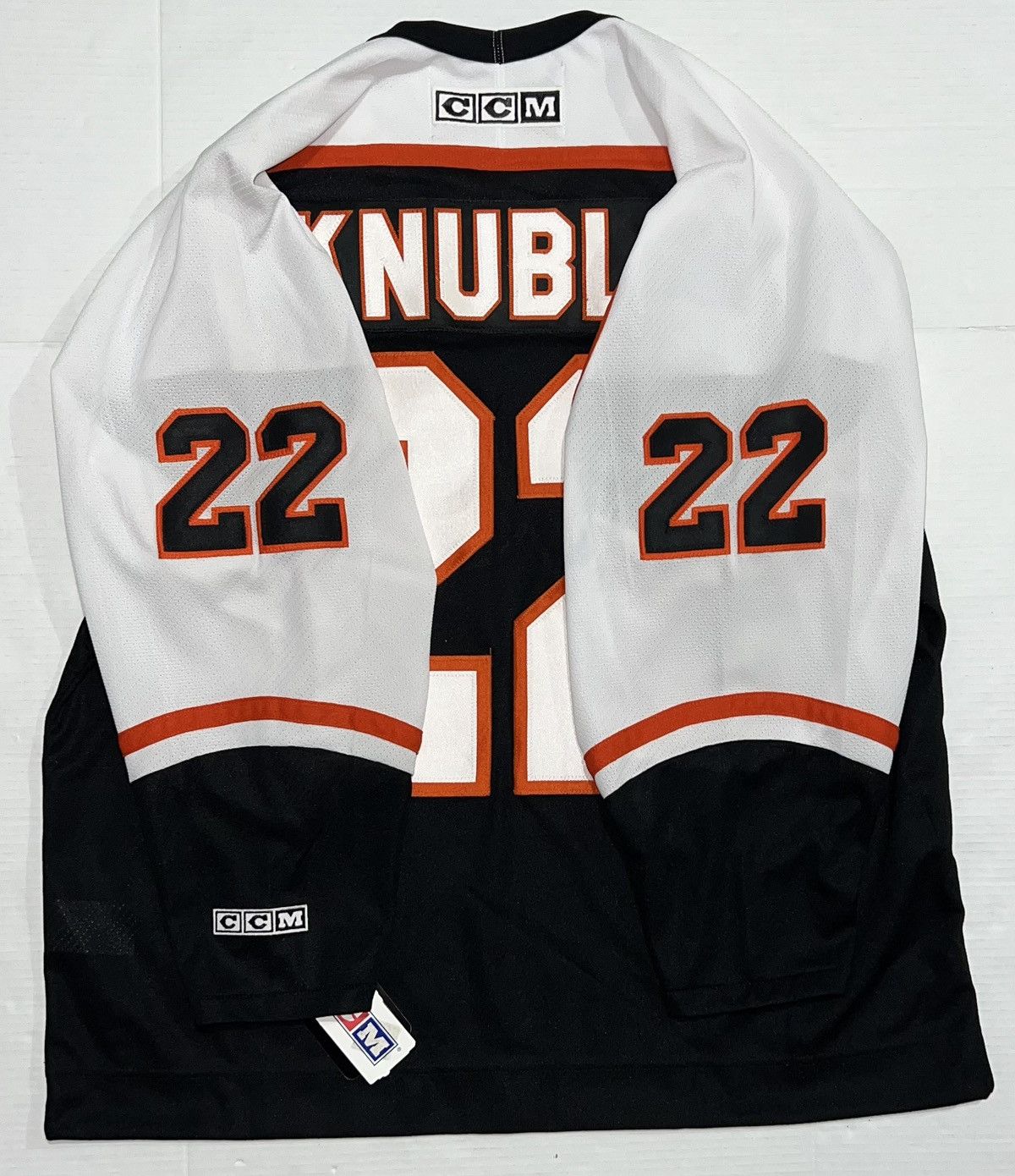 Ccm New Vintage 90s Philadelphia Flyers Ccm Black Jersey Xl Size US XL / EU 56 / 4 - 4 Thumbnail